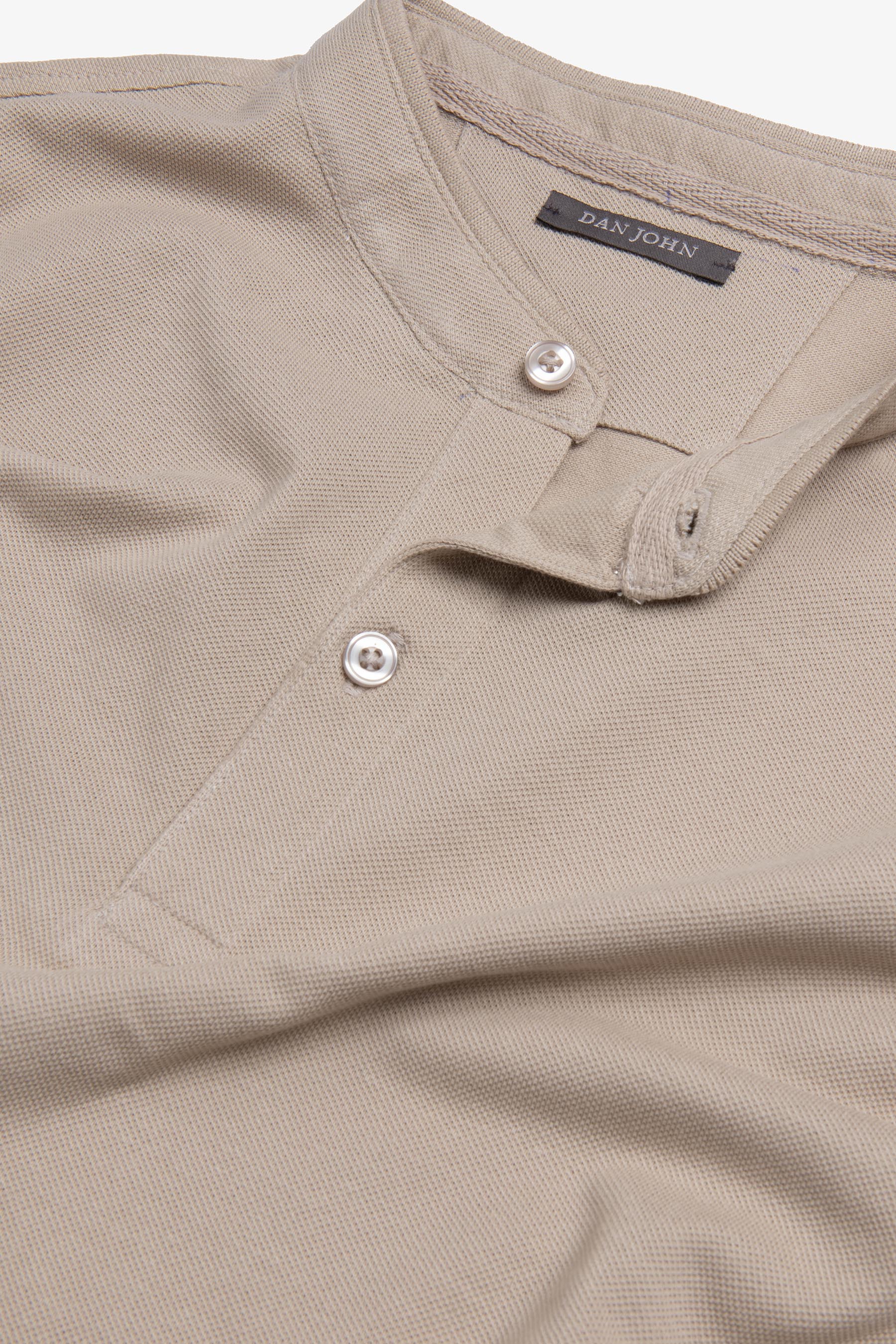 Polo piquet collo coreano corda-Dan John