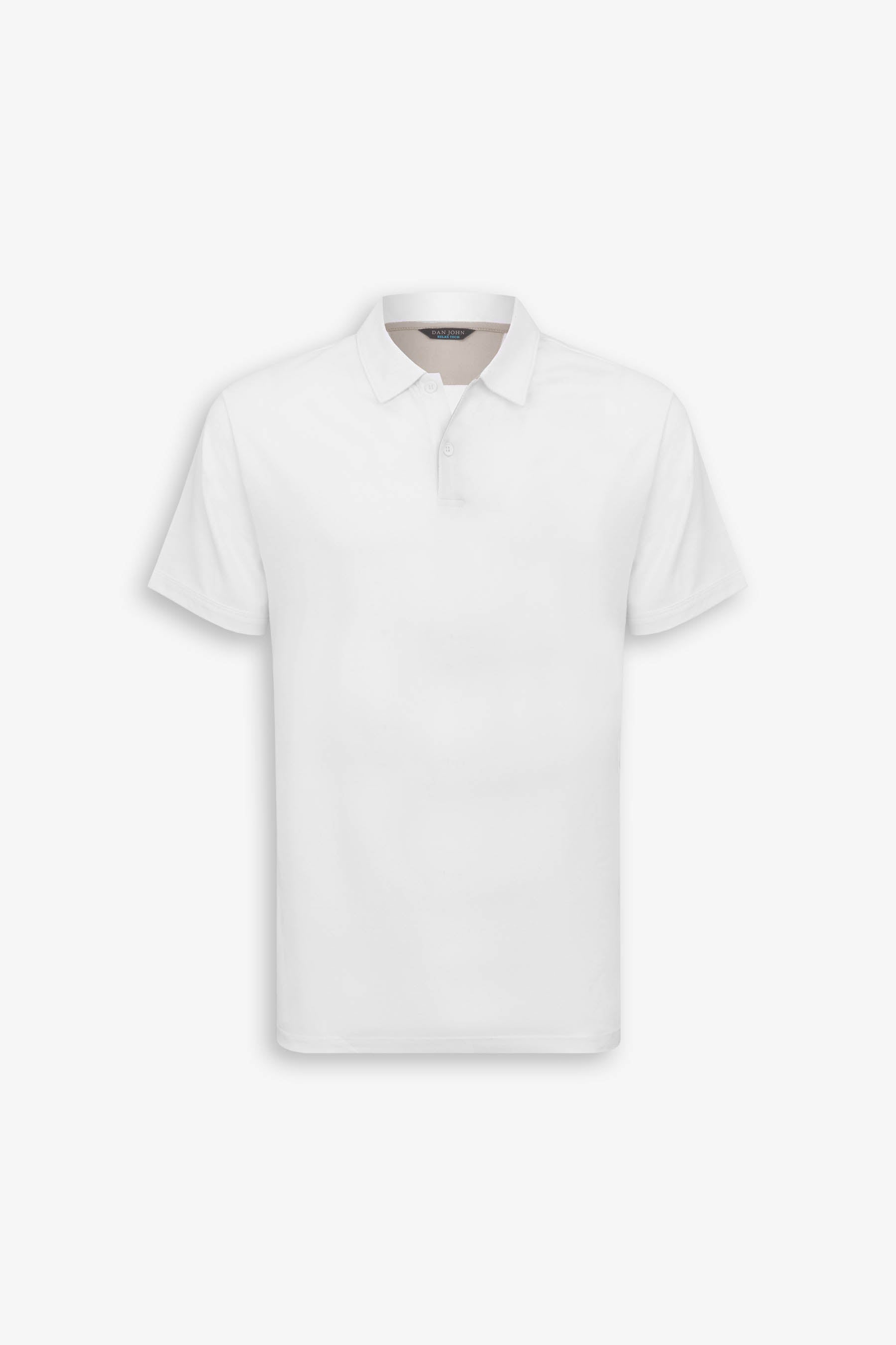 Polo relax tech bianca-Dan John