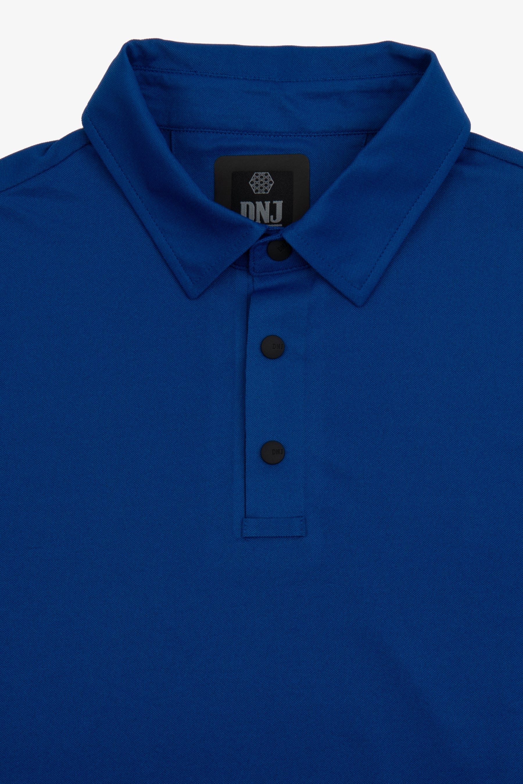 Polo tecnica con bottoni royal DNJ-Dan John