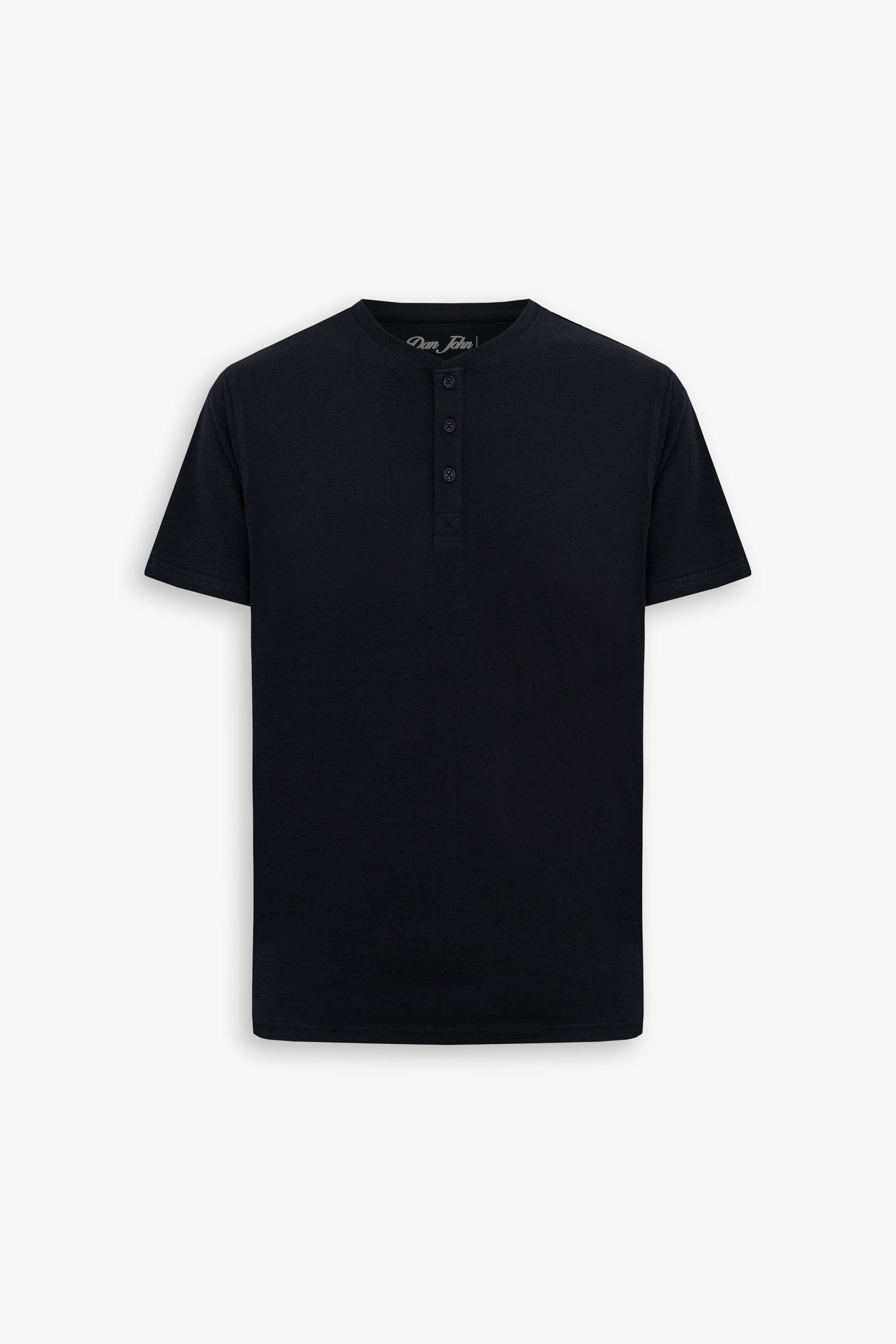 T-shirt chester effetto fiammato blu-Dan John