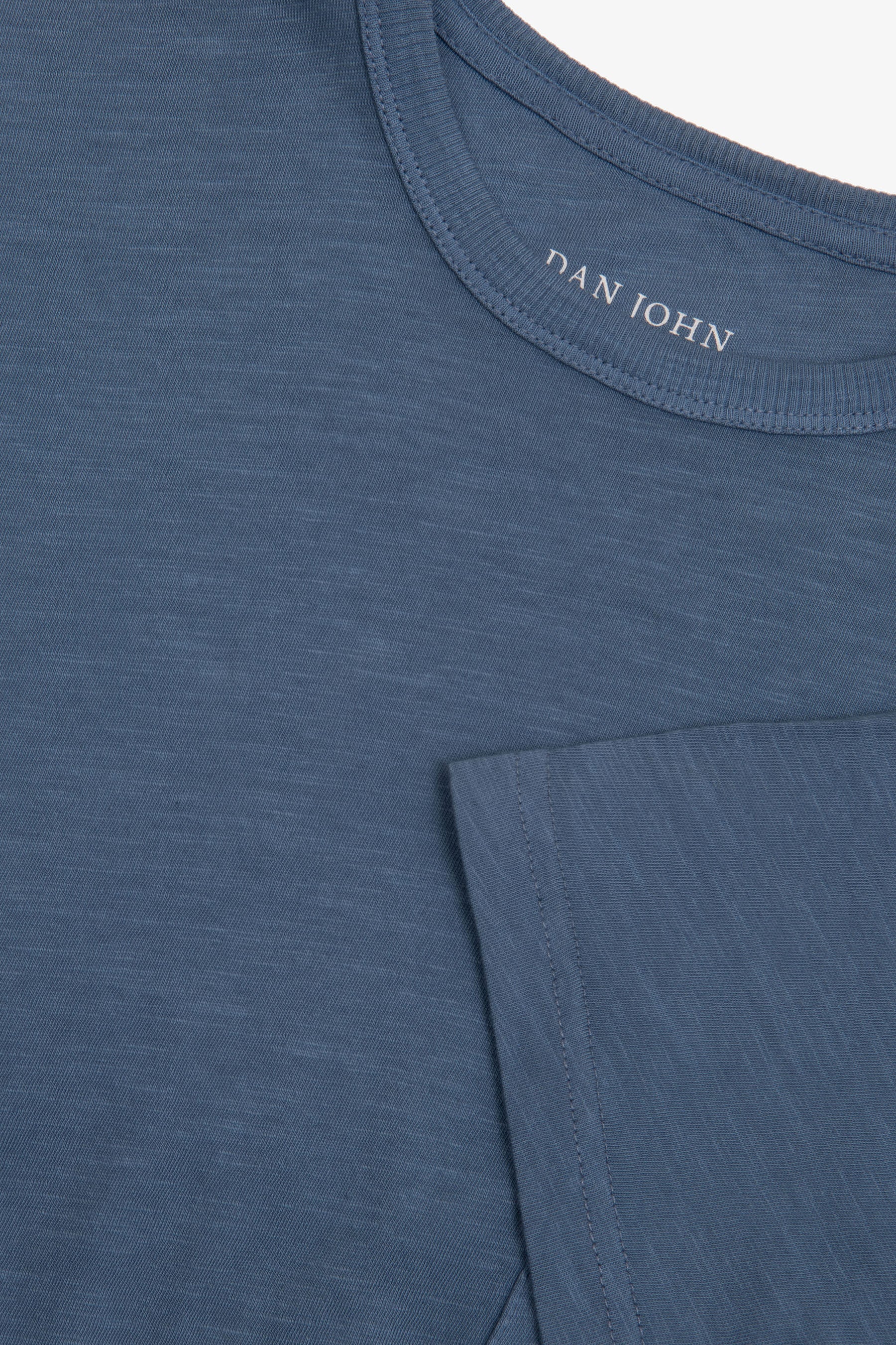 T-shirt girocollo con taschino avion-Dan John