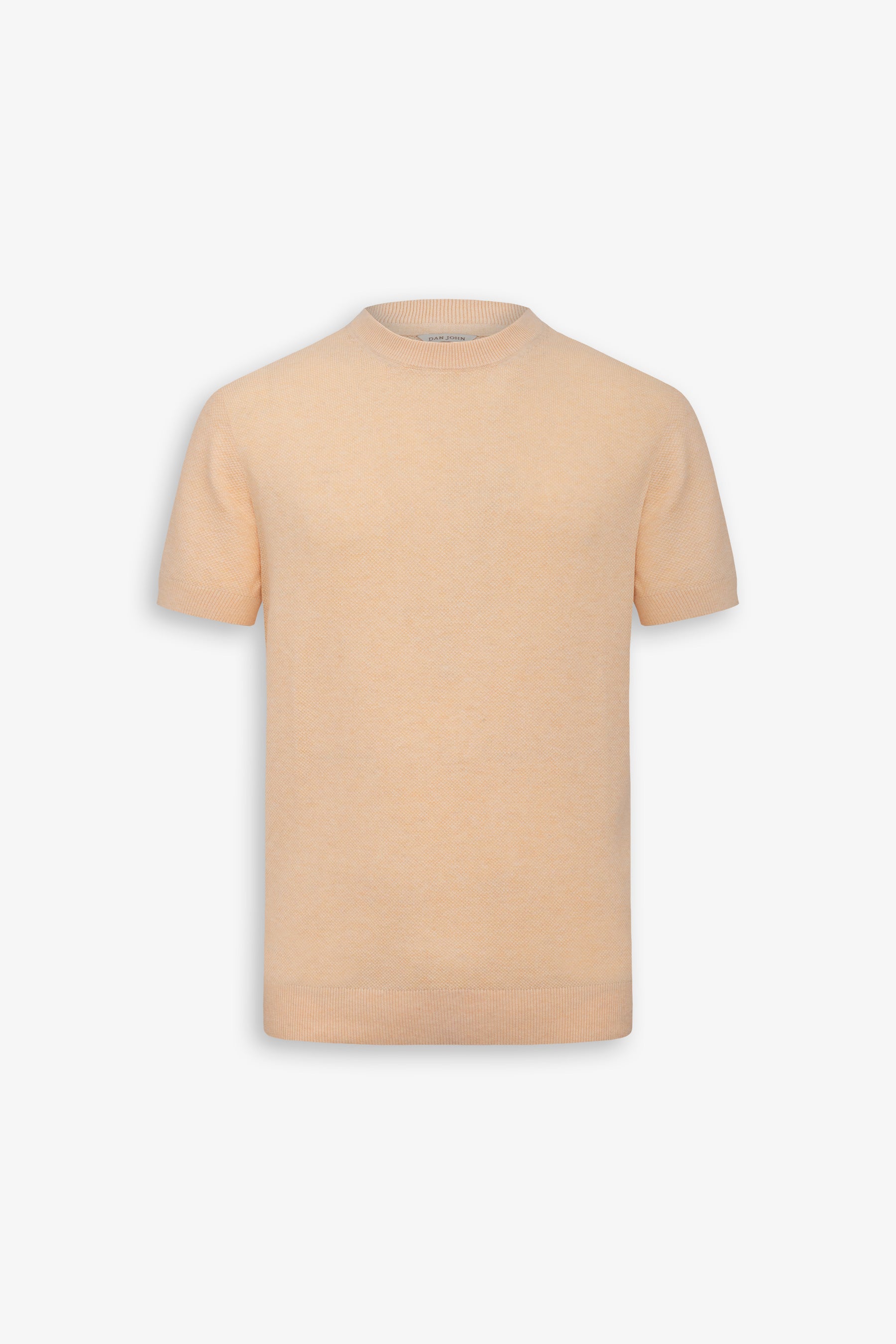 T-shirt in maglia armaturata pesca-Dan John