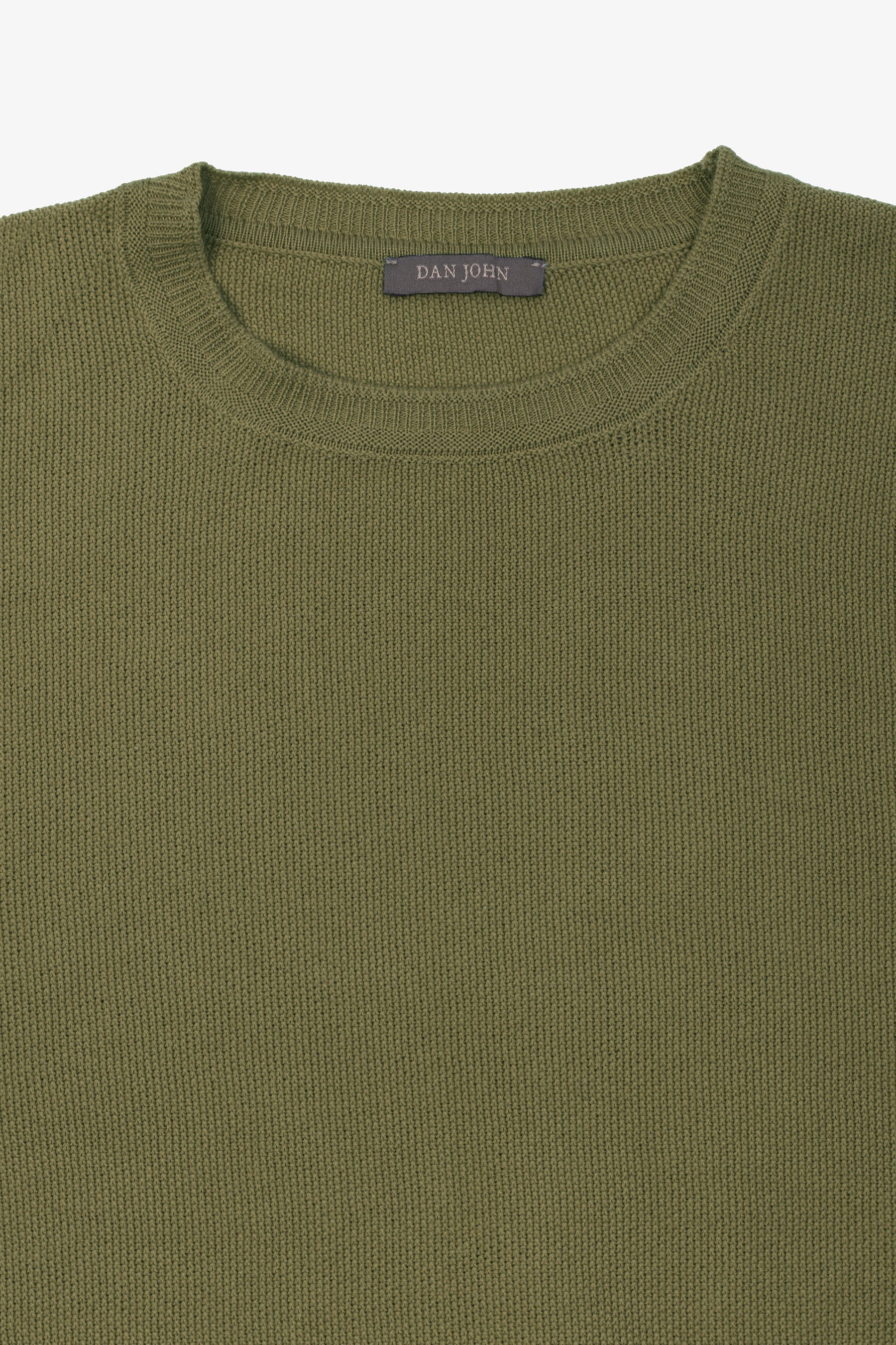 T-shirt in maglia nido d'ape militare-Dan John