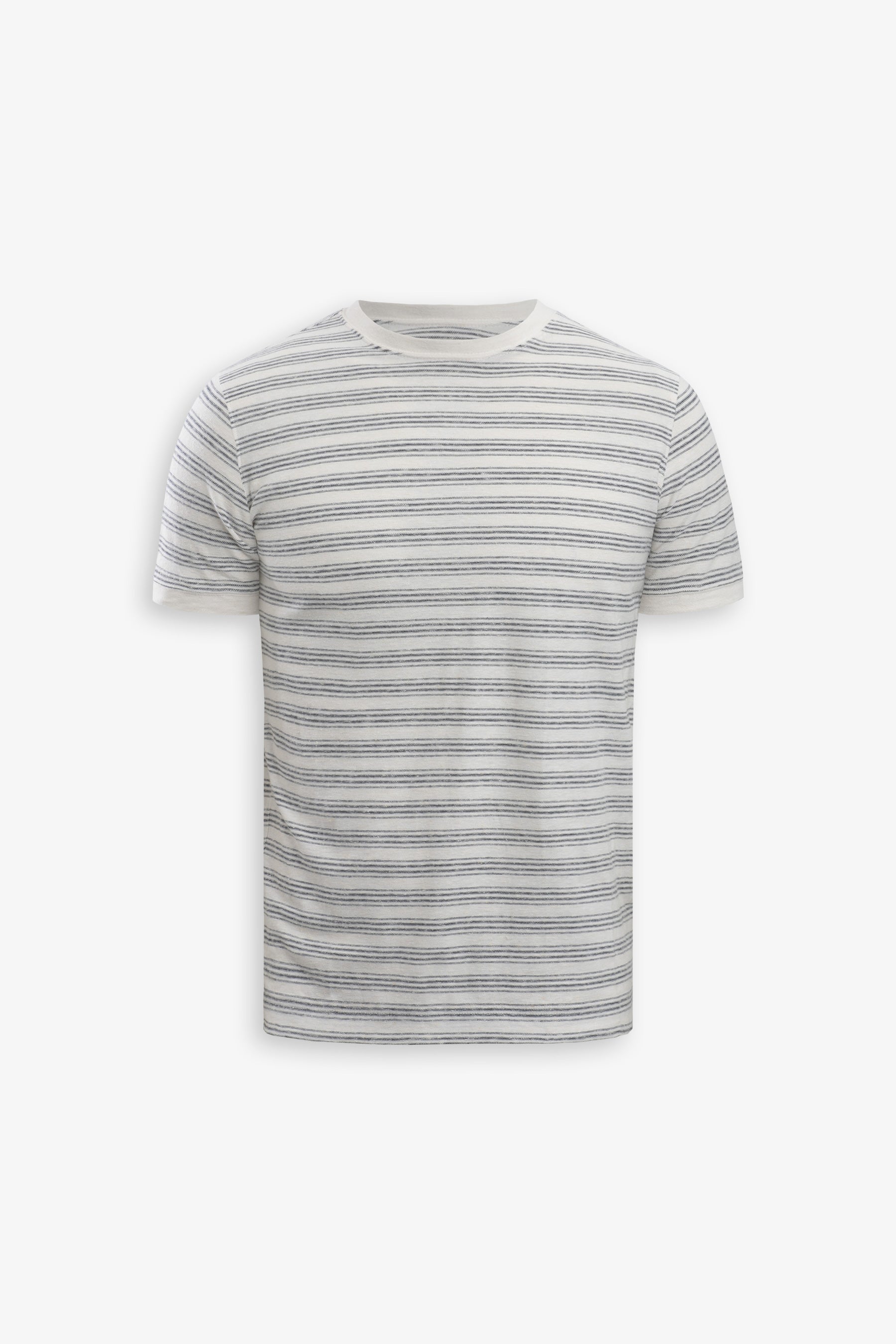 T-shirt righe fine navy-Dan John