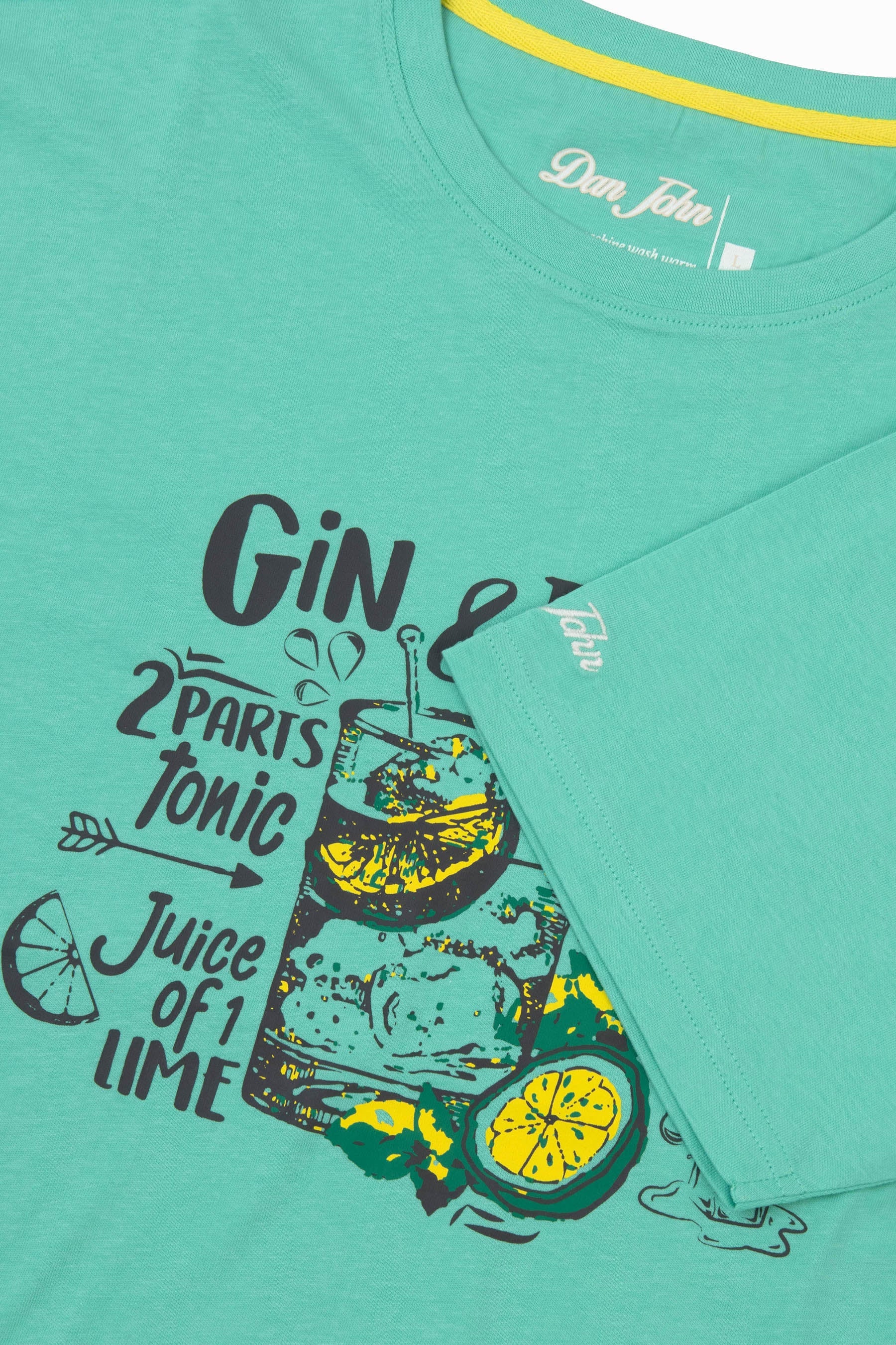 T-shirt stampa cocktail-Dan John