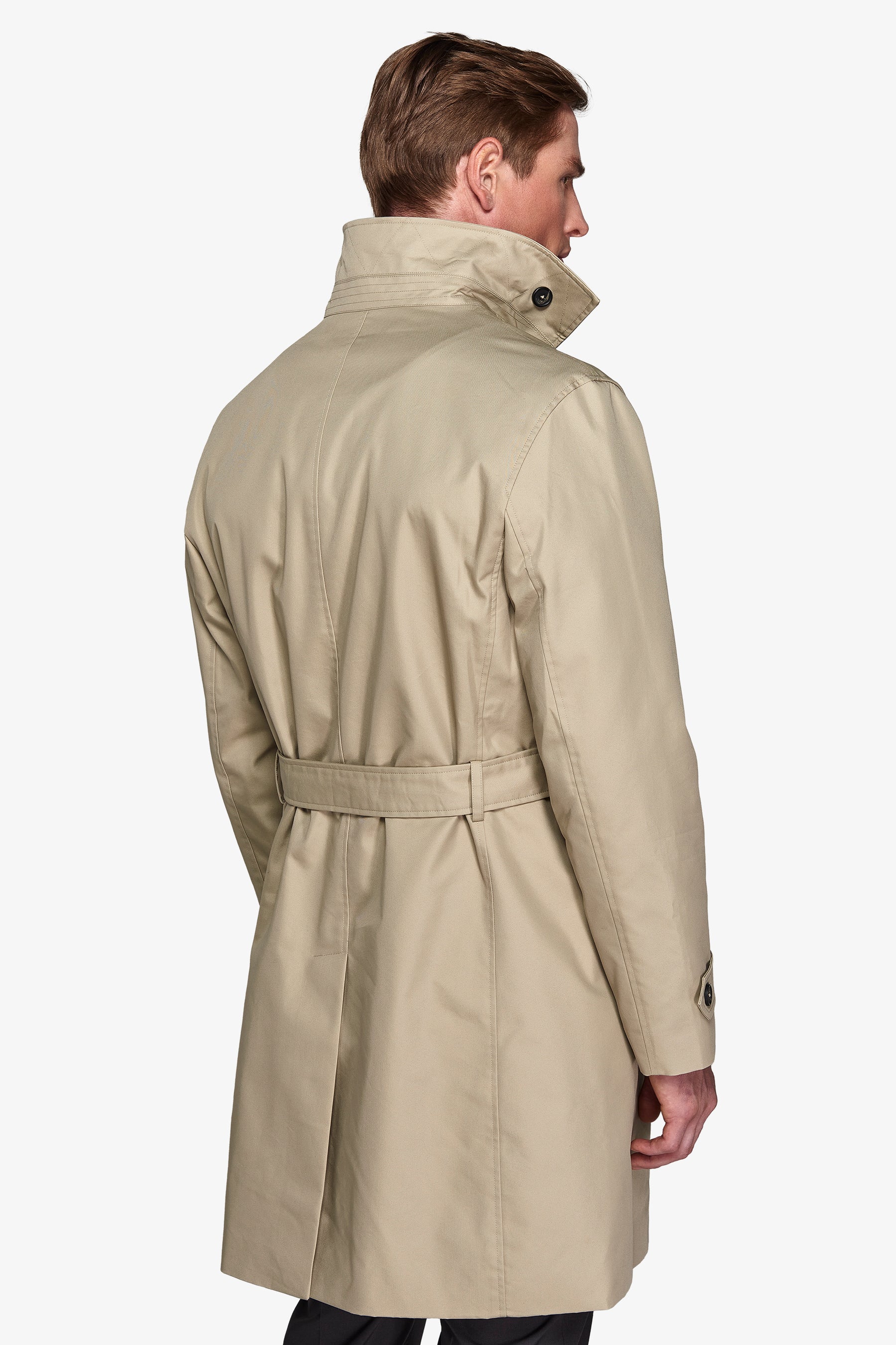 Trench "Mayfair" doppiopetto beige-Dan John