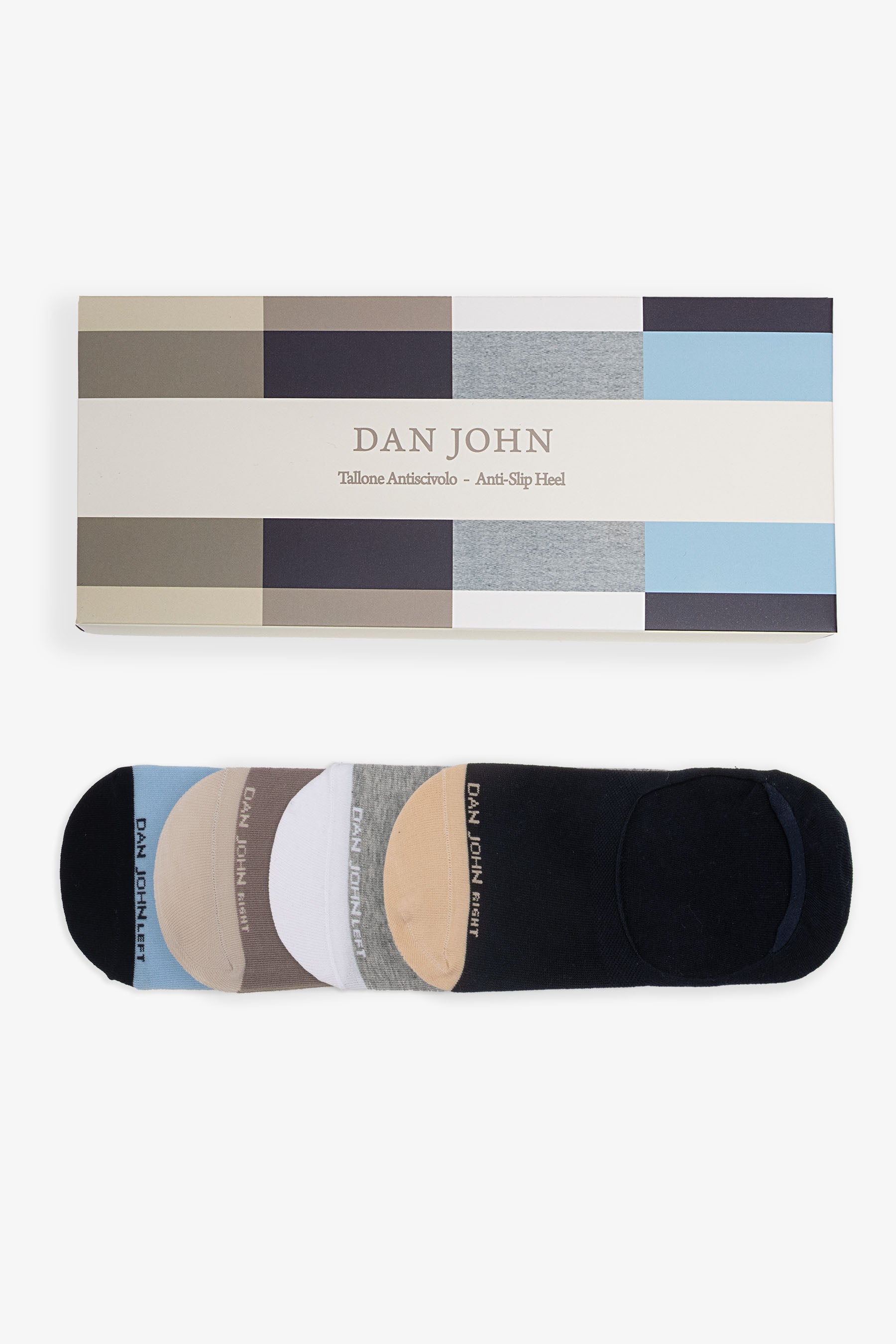 4-pack calzini fantasmini multicolor-Dan John