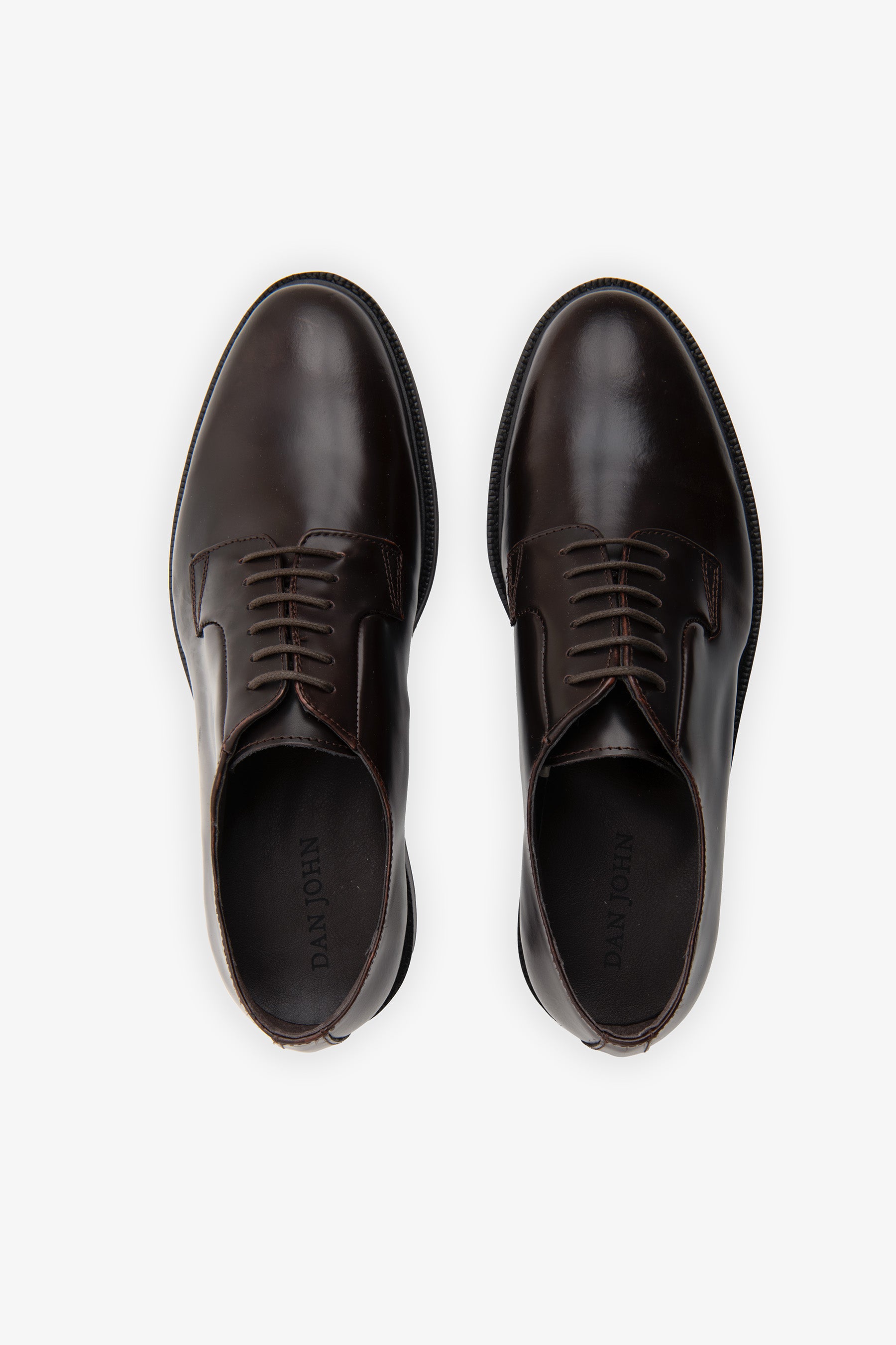 Brown classic Derby shoes