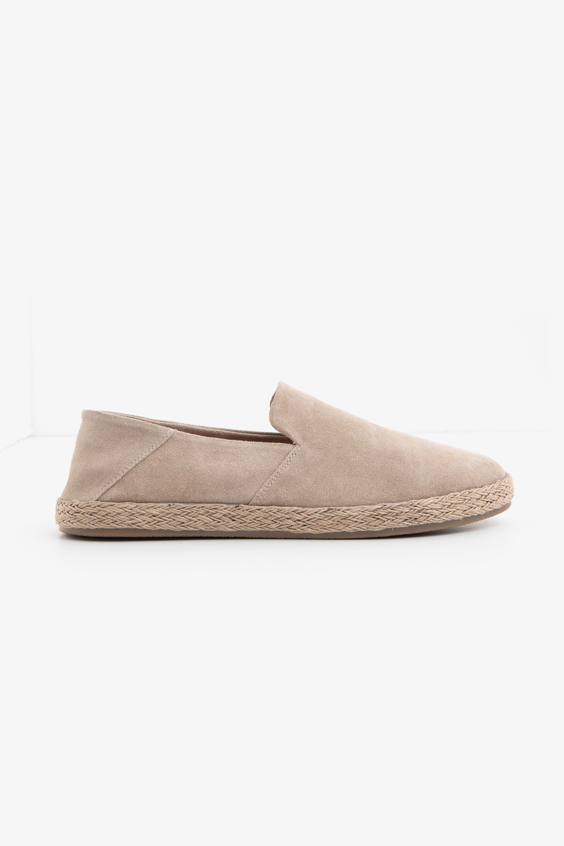 Mocassino scamosciato beige
