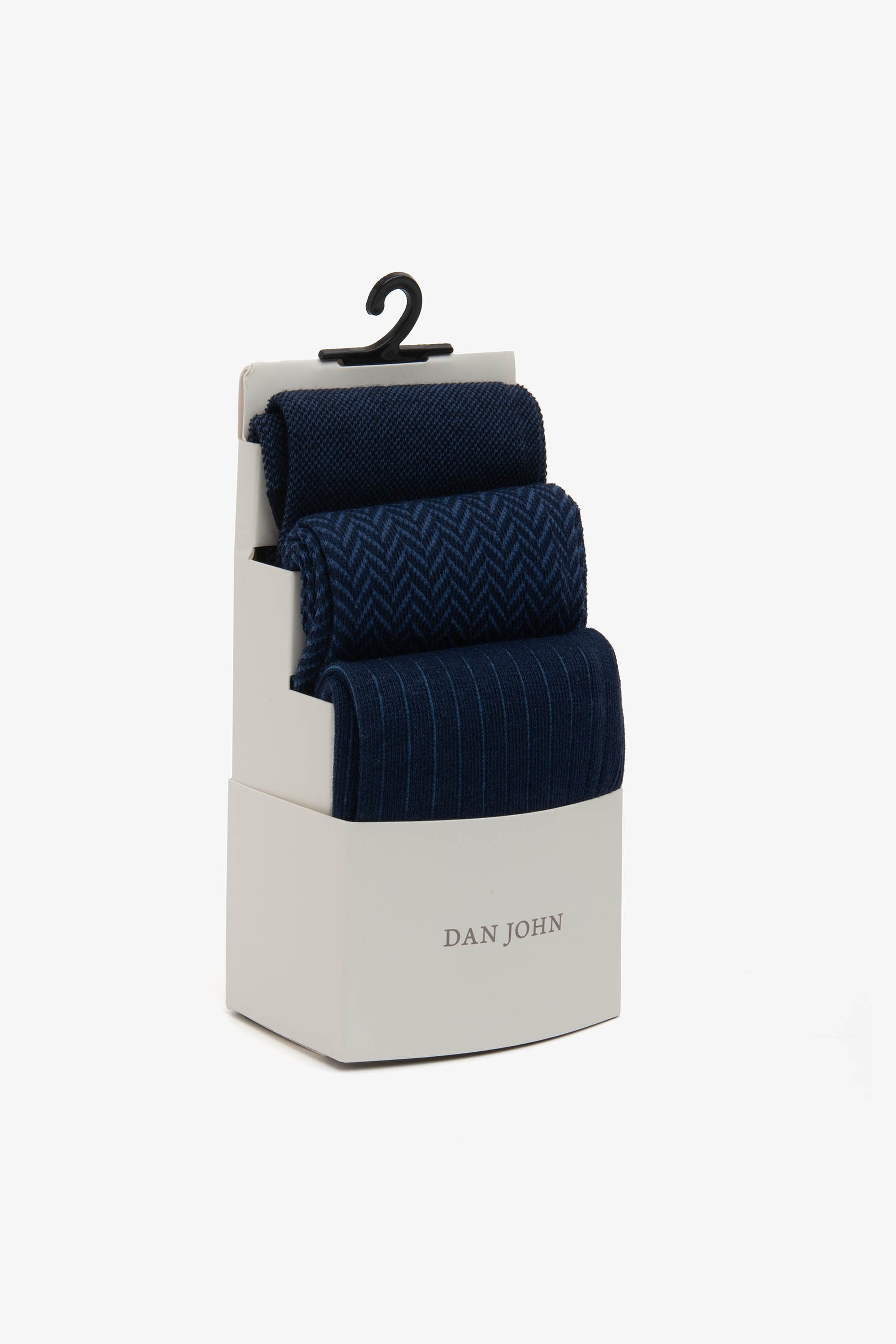 3-pack calza lunga fantasia blu-Dan John