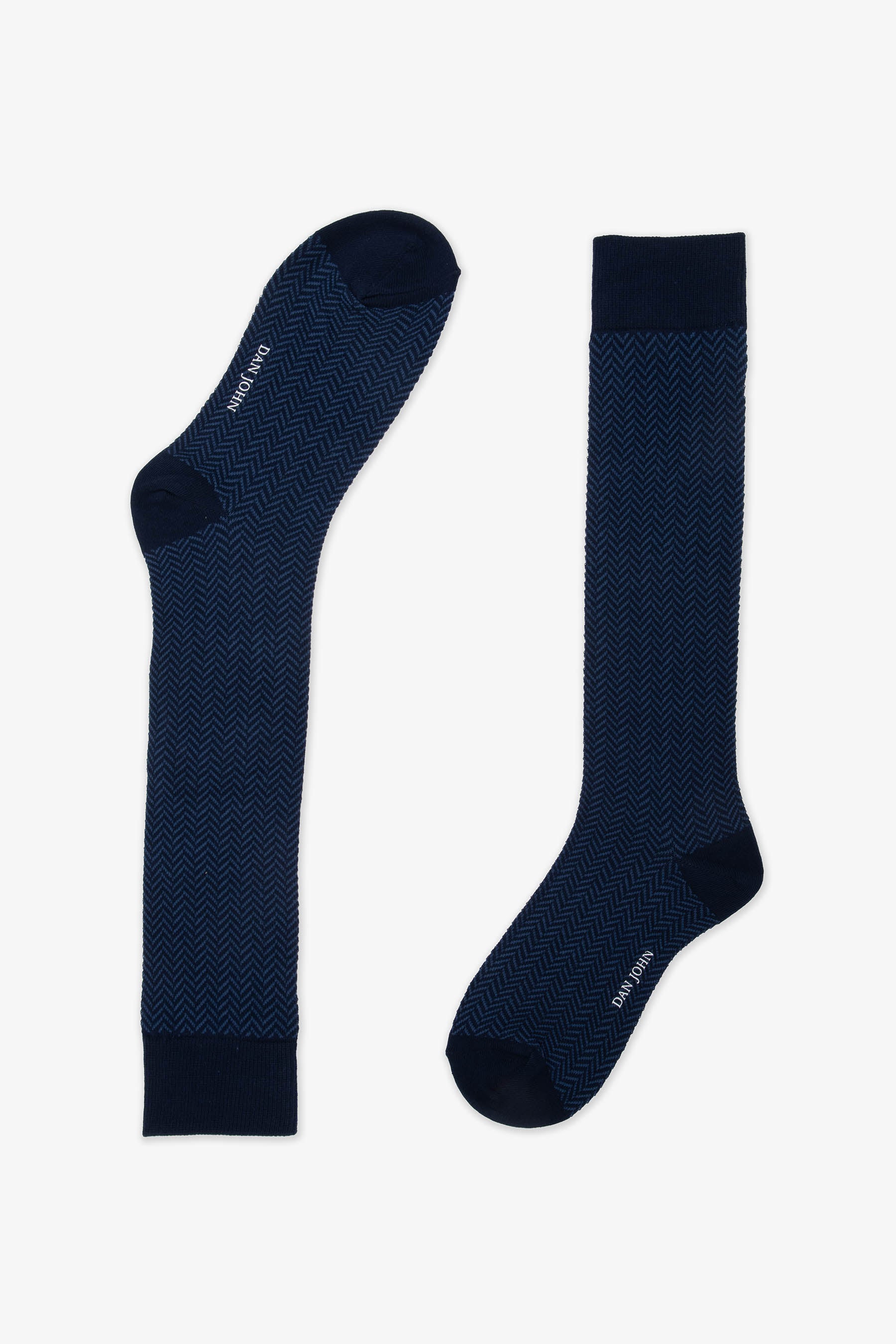 3-pack calza lunga fantasia blu-Dan John