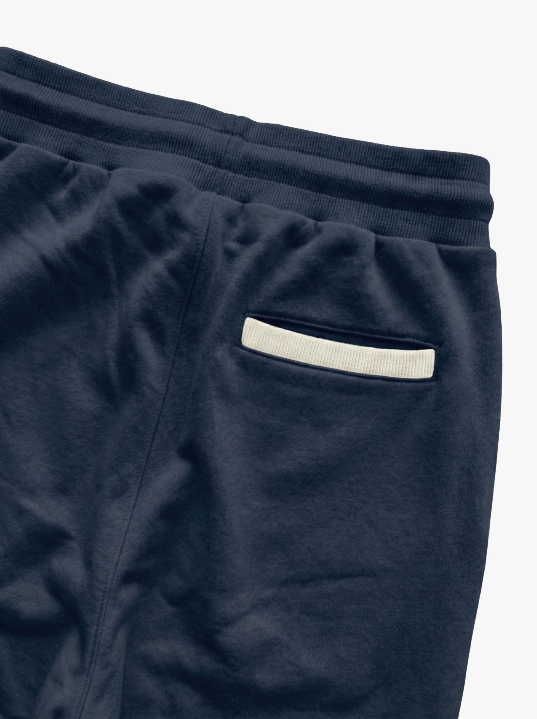 Pantaloni in felpa blu-Dan John