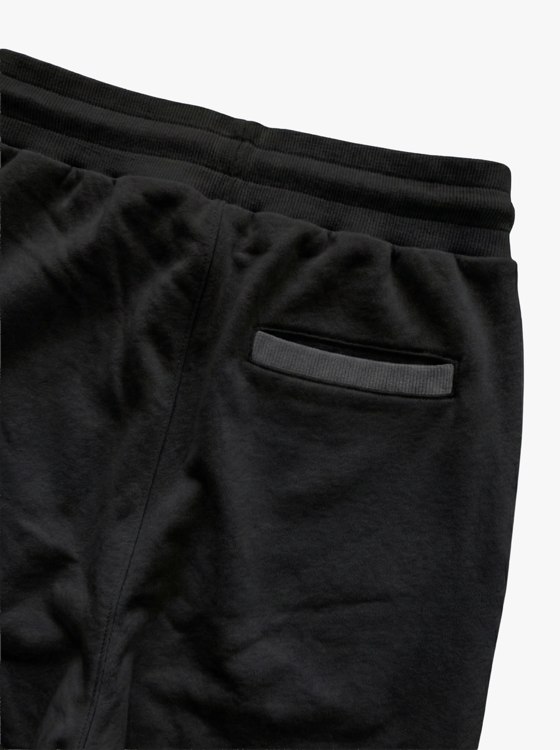 Pantaloni in felpa neri-Dan John