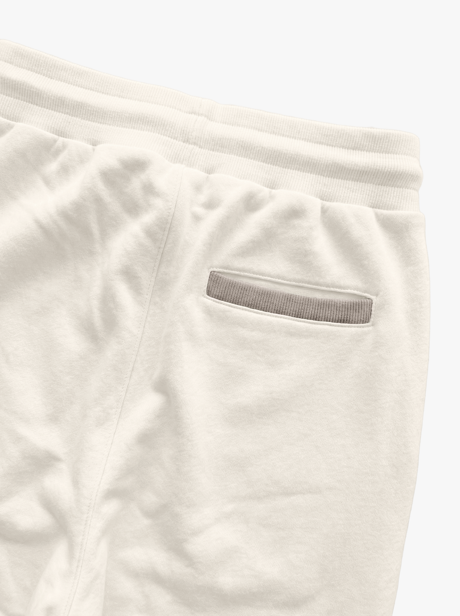 Pantaloni in felpa bianchi-Dan John