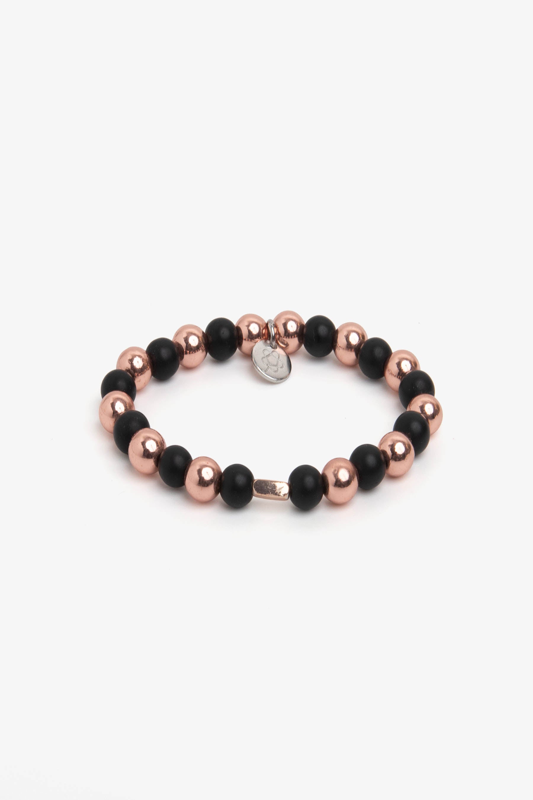 Bracciale perle medie rosa