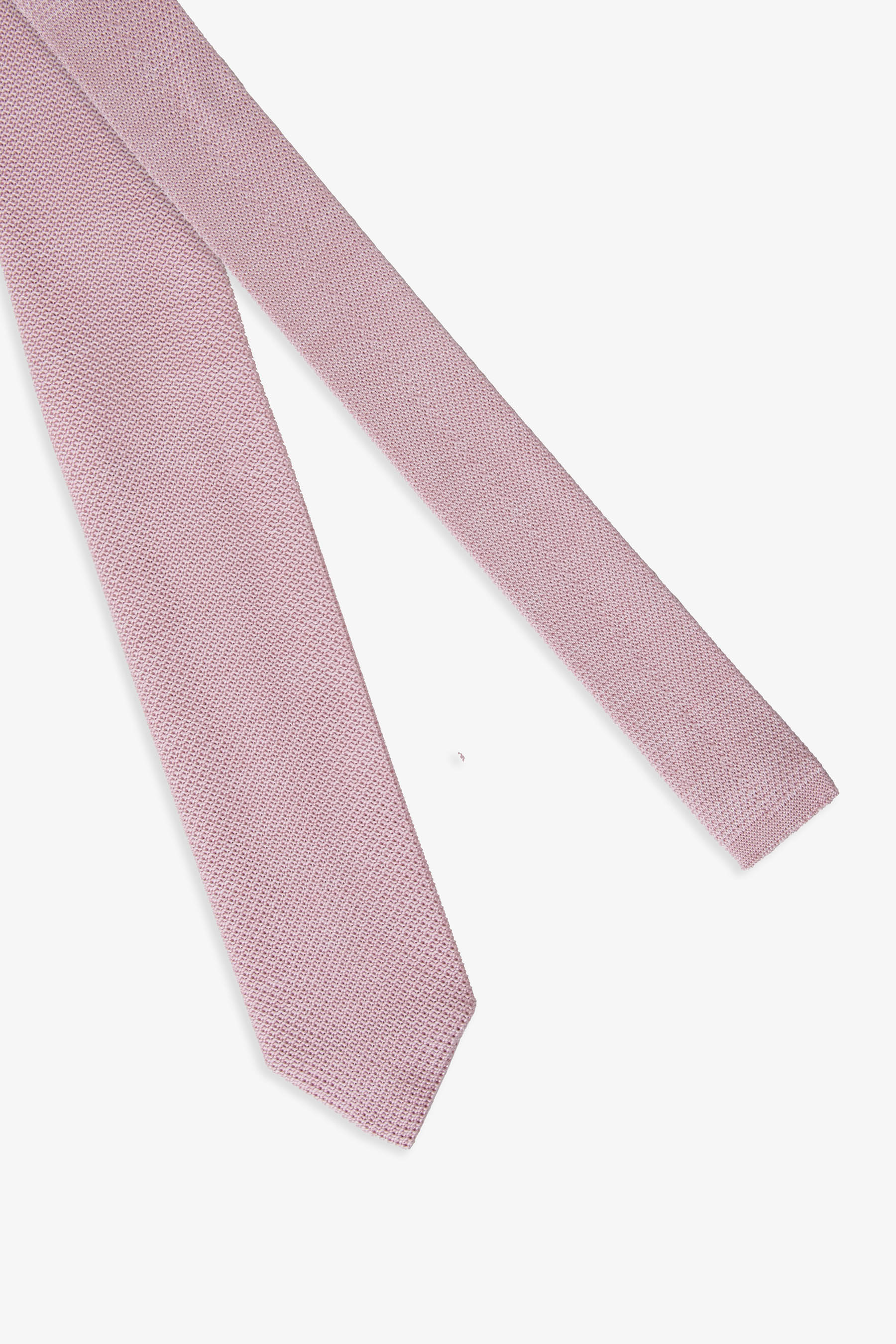 Corbata texturizada rosa