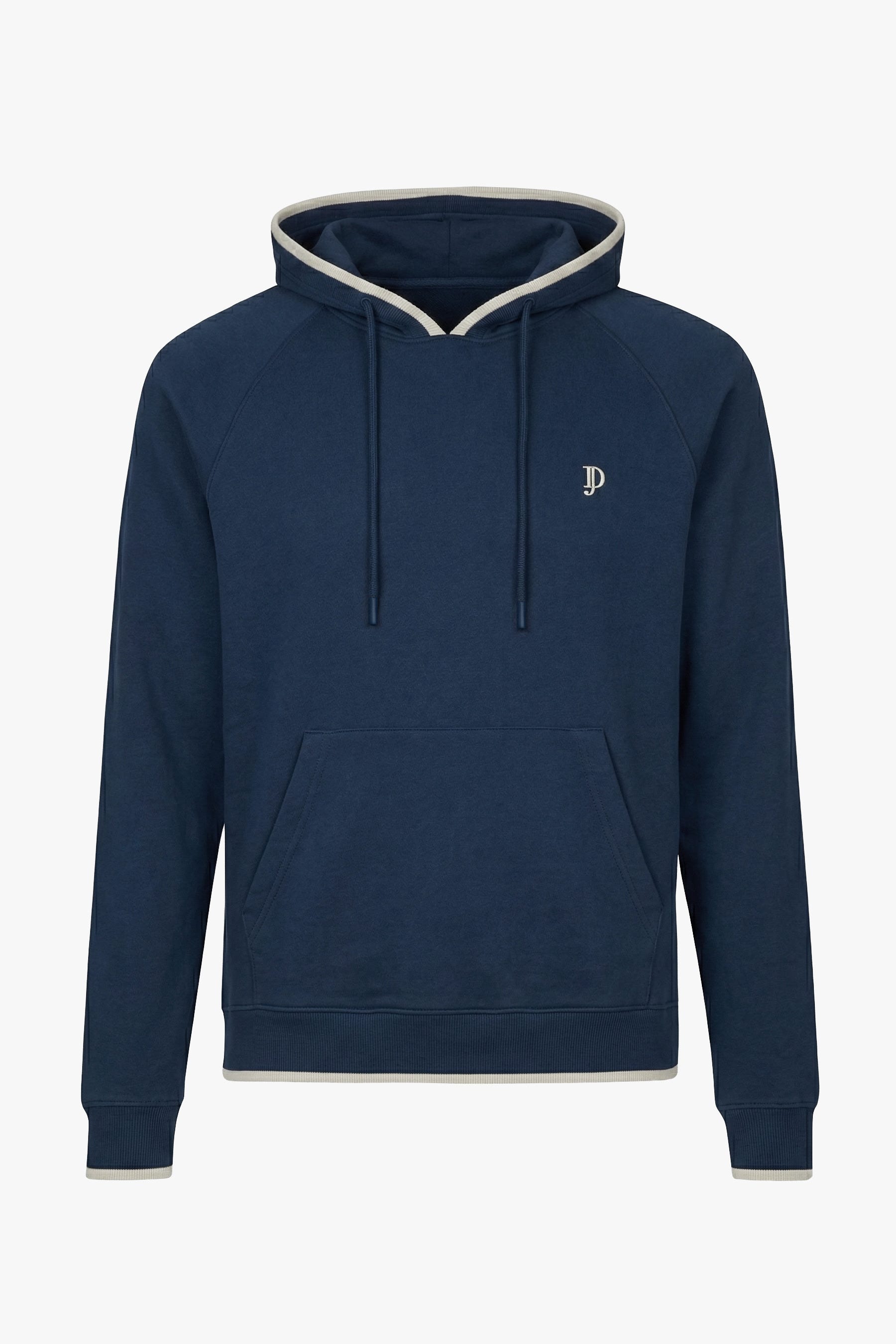 Felpa con cappuccio blu