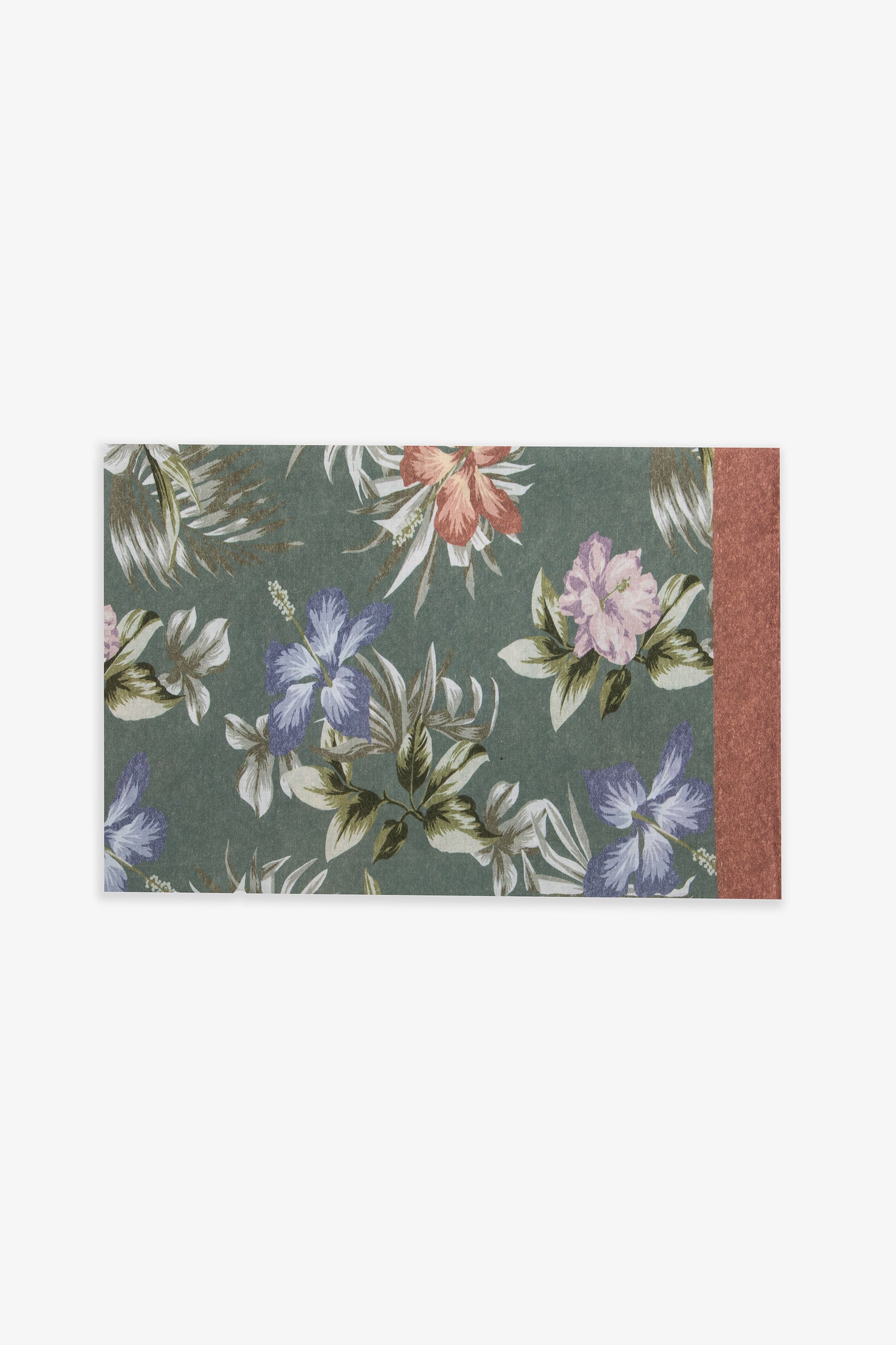 Bandana sauge à motif floral