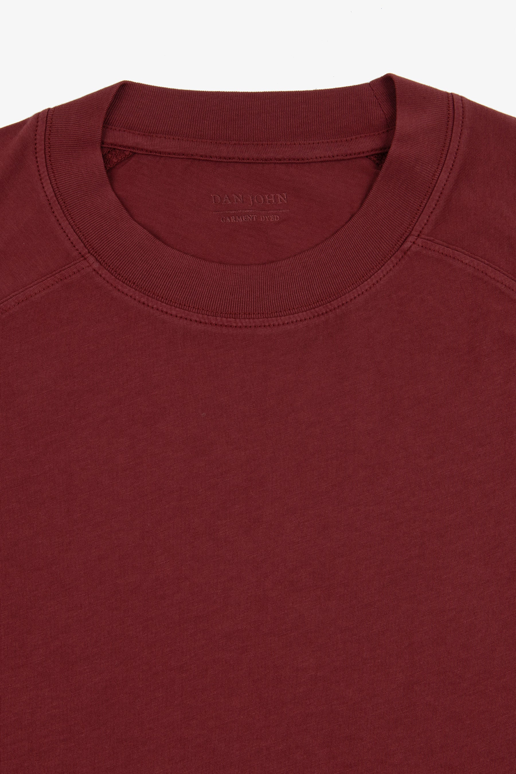 T-shirt jersey raglan mattone-Dan John