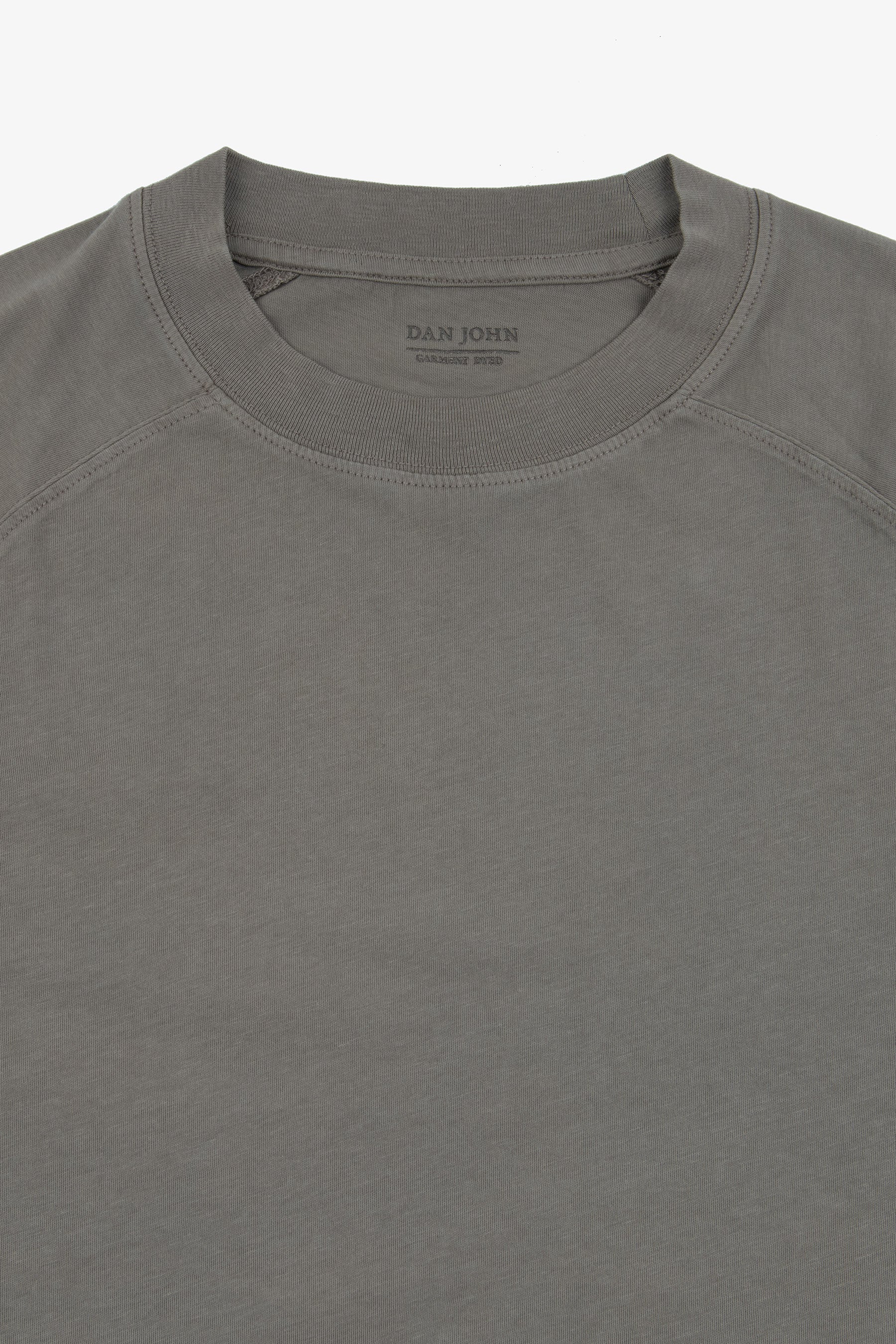 T-shirt jersey raglan tortora-Dan John
