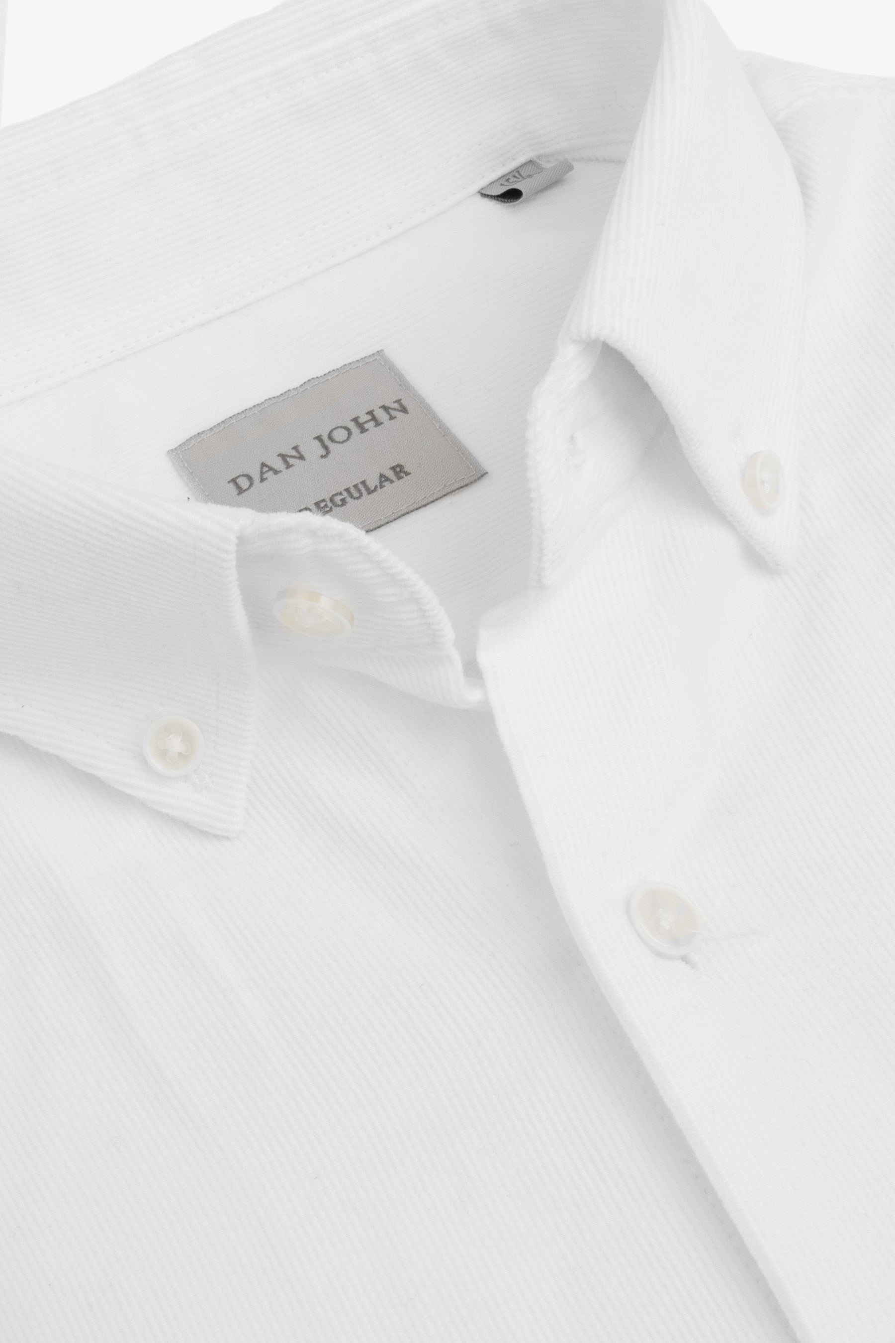 Camicia in velluto panna-Dan John