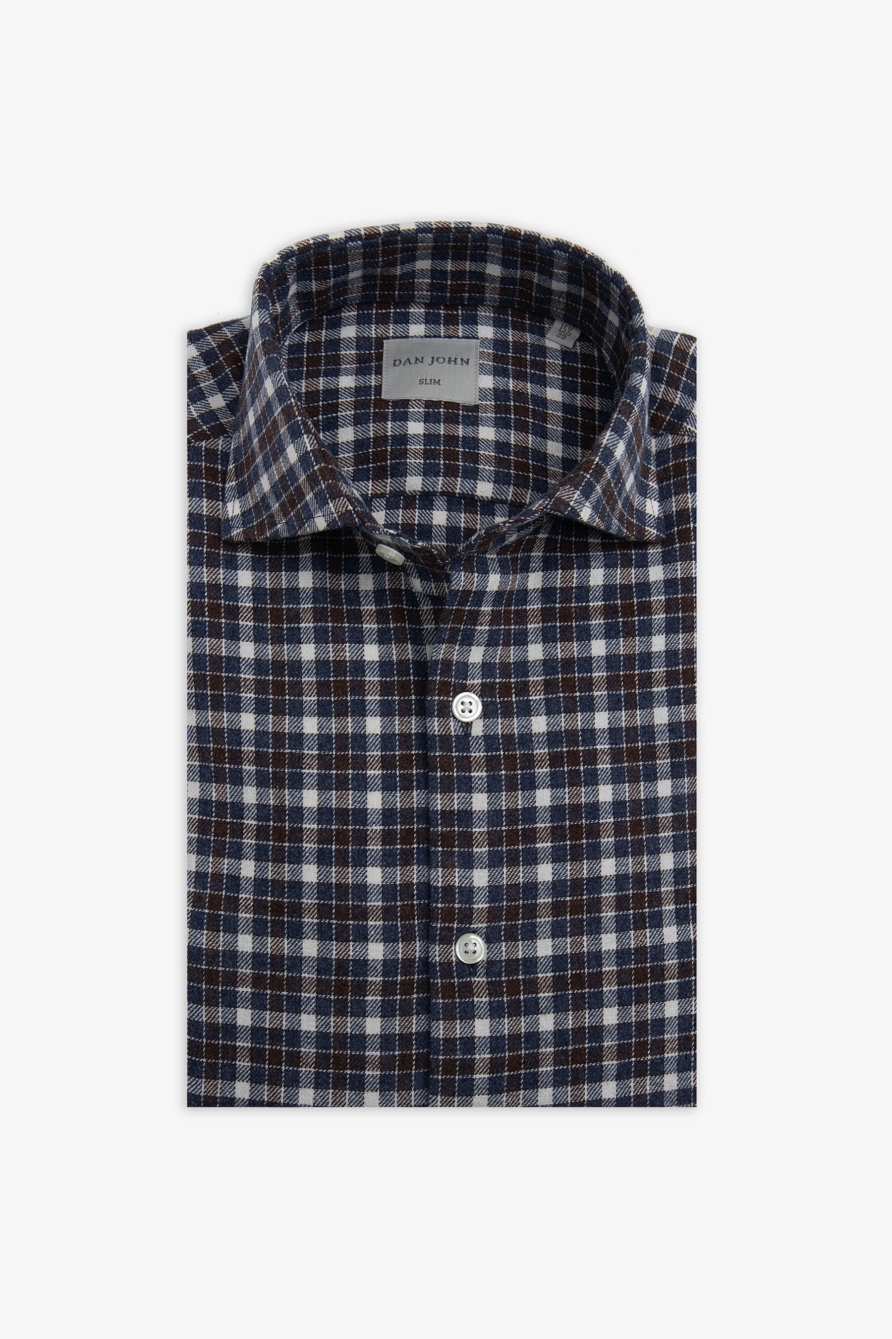 Camicia in flanella check moro-Dan John