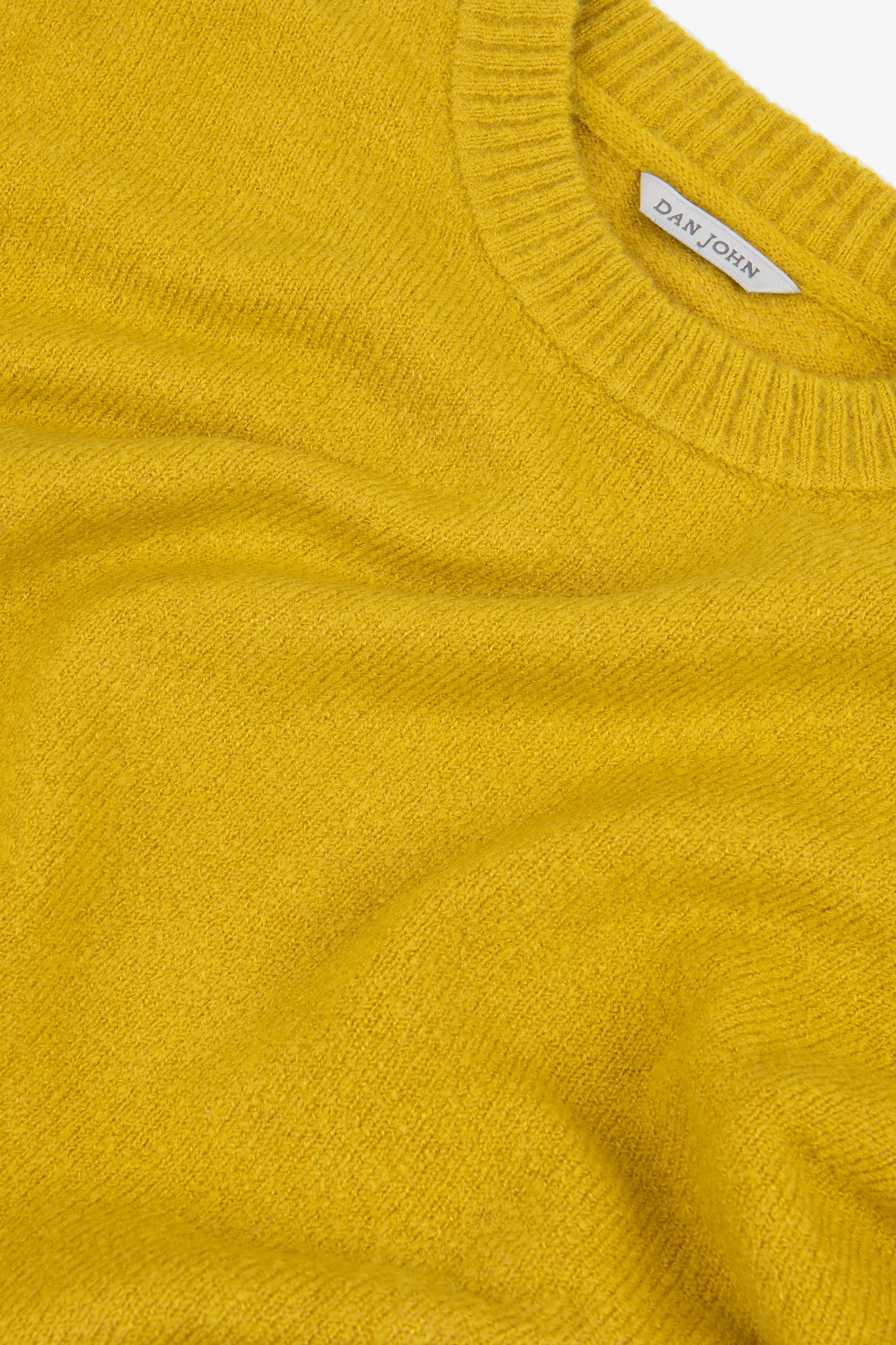 Maglia girocollo effetto termico senape-Dan John