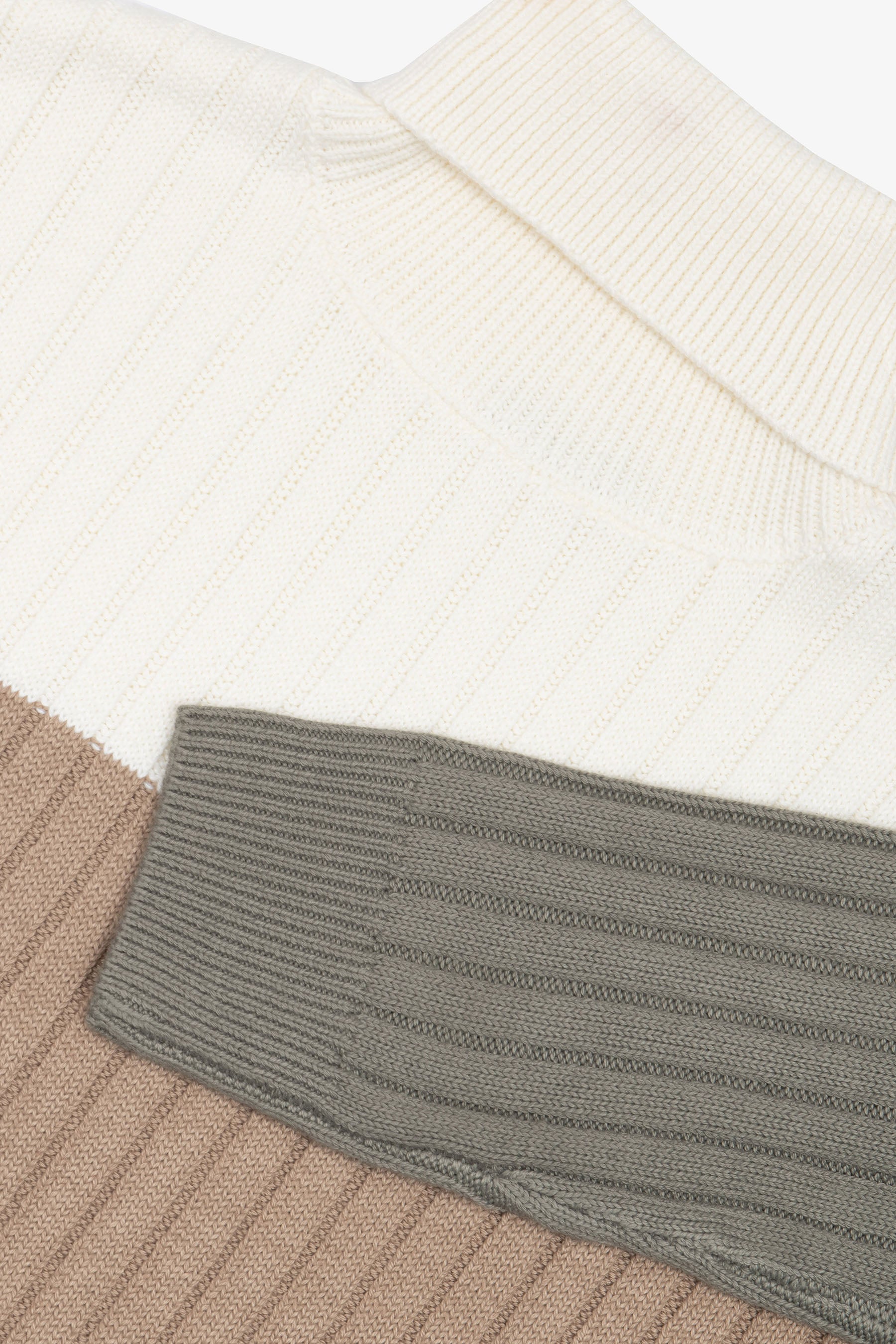 Maglia dolcevita costa piatta salvia-Dan John