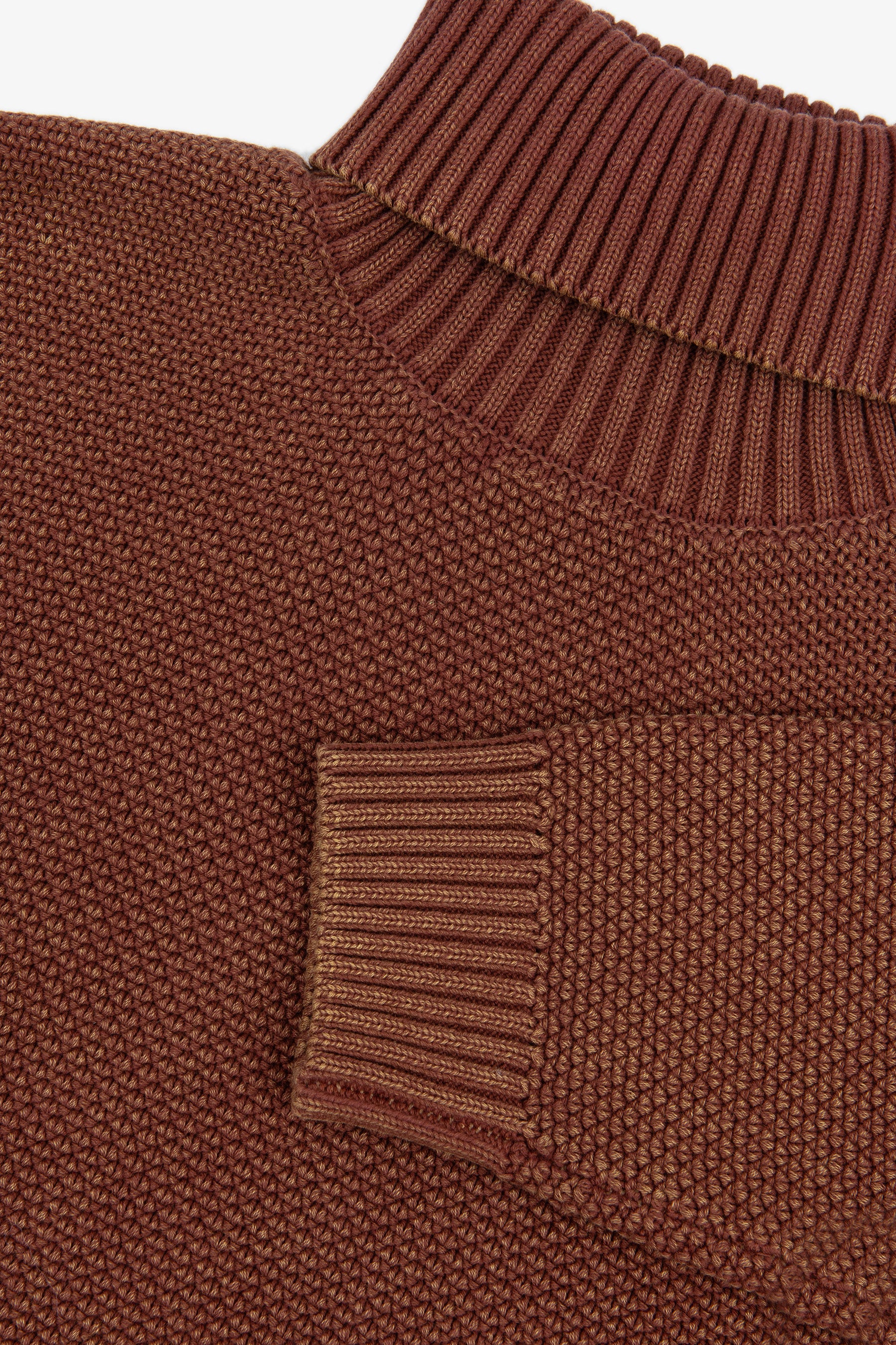 Maglia dolcevita armaturata coccio-Dan John