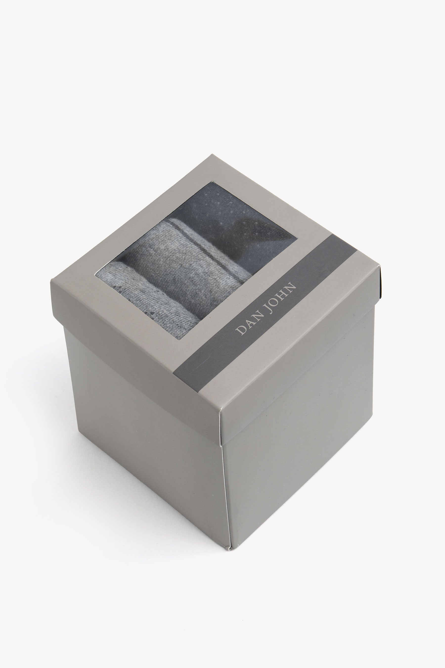 3-pack calzini multi fantasia grigio-Dan John