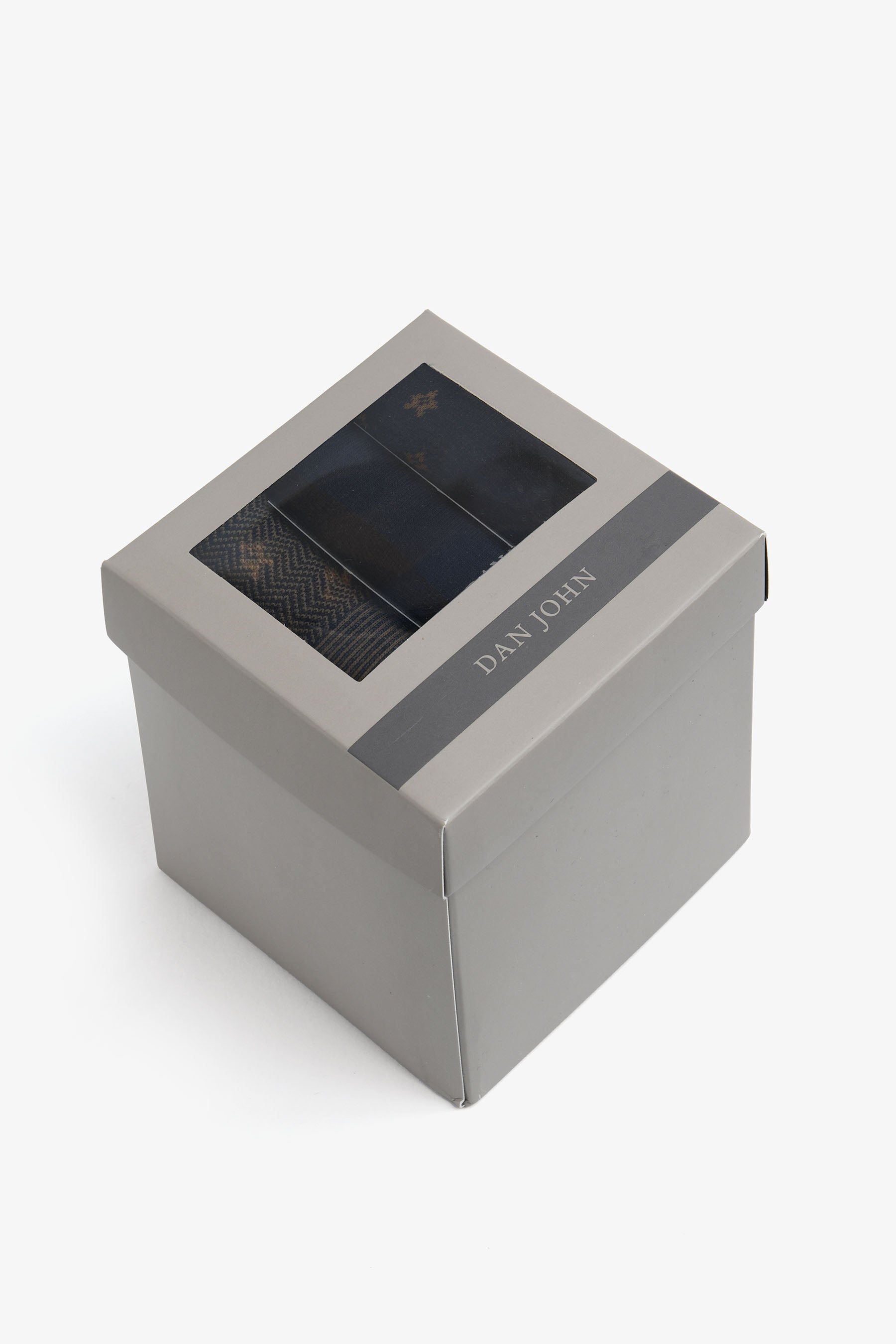 3-pack calzini multi fantasia blu-Dan John