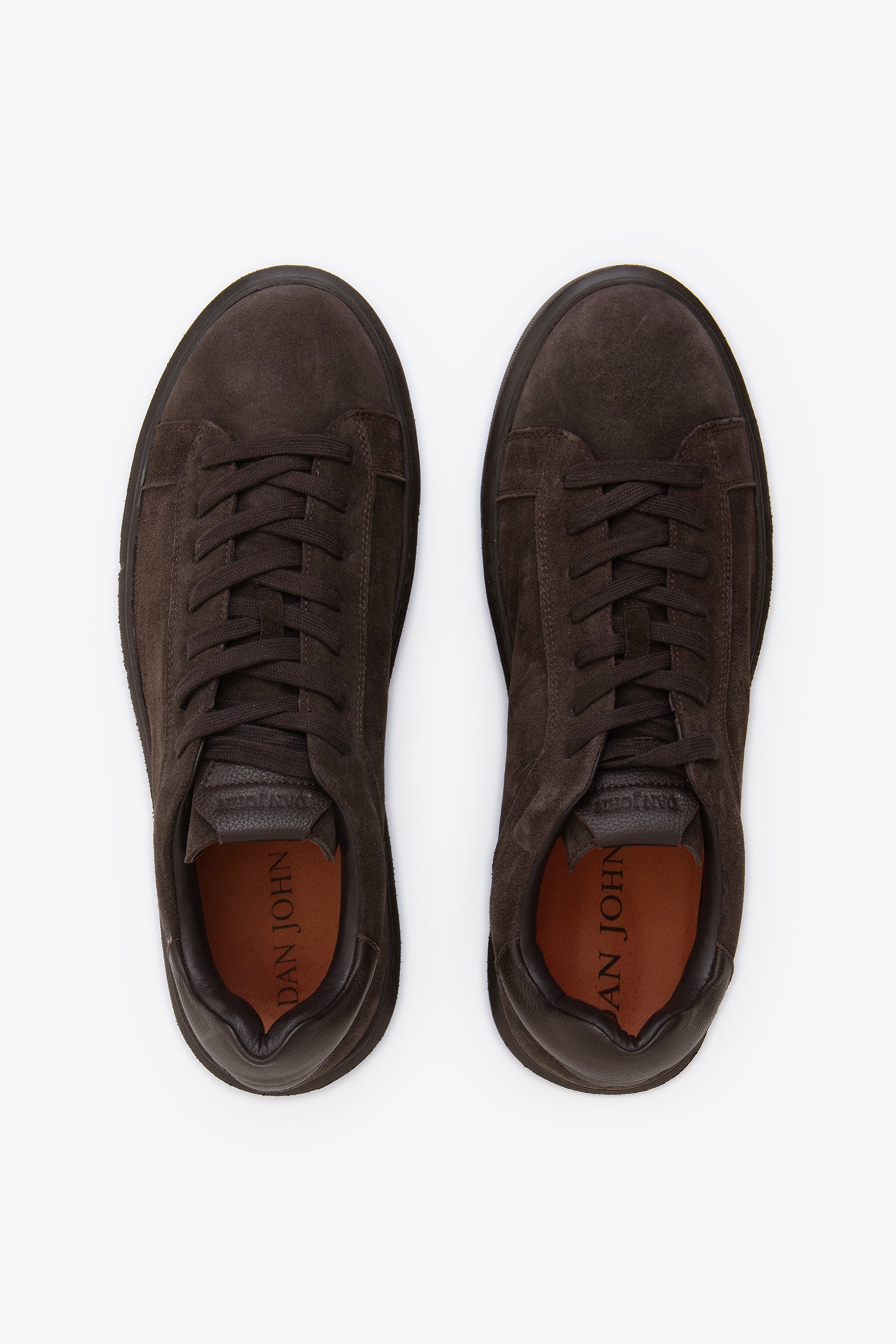 Sneakers in suede moro