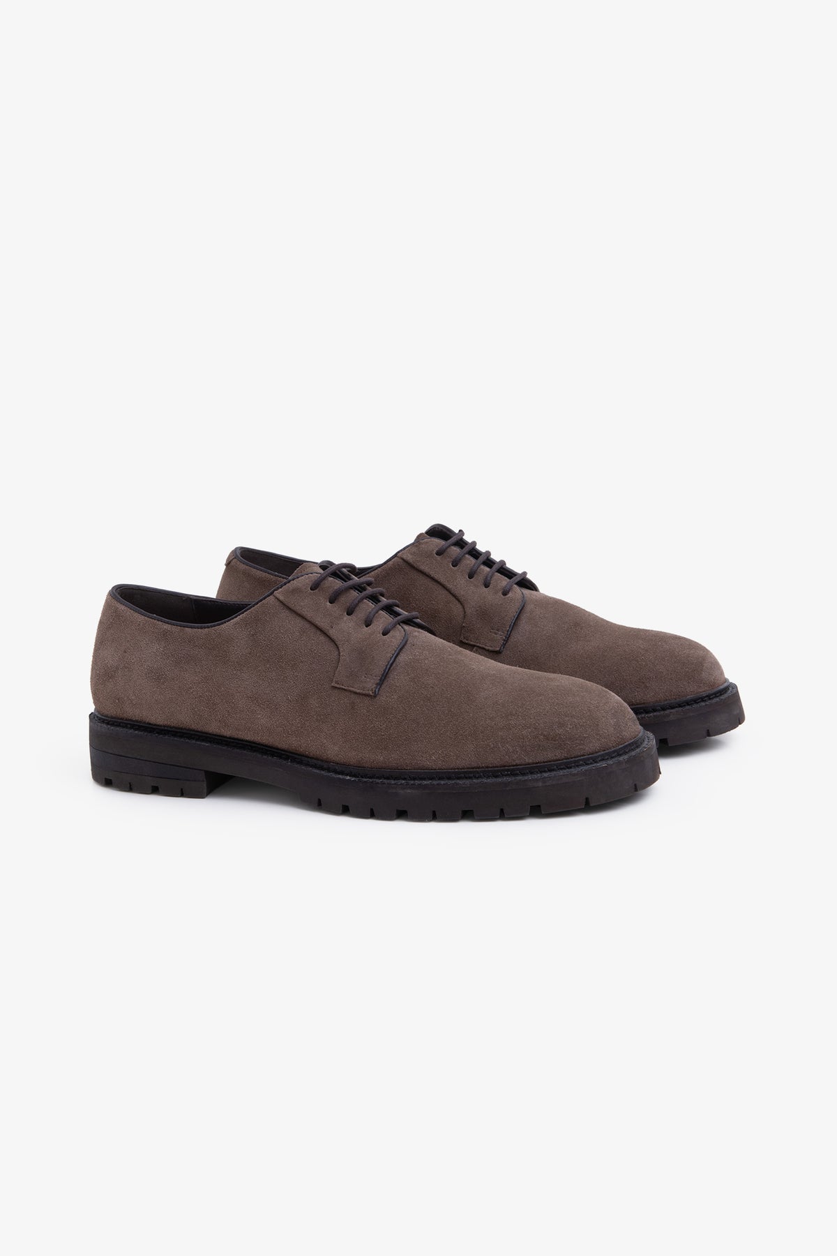 Scarpa derby suede tabacco