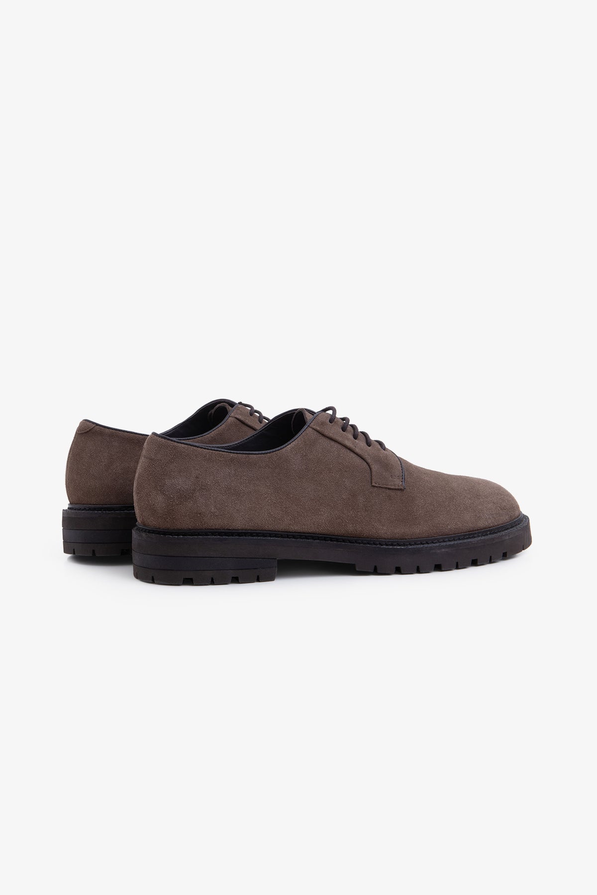 Scarpa derby suede tabacco