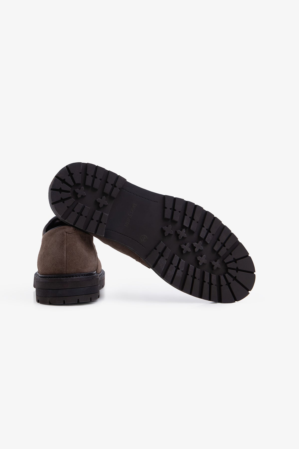Scarpa derby suede tabacco