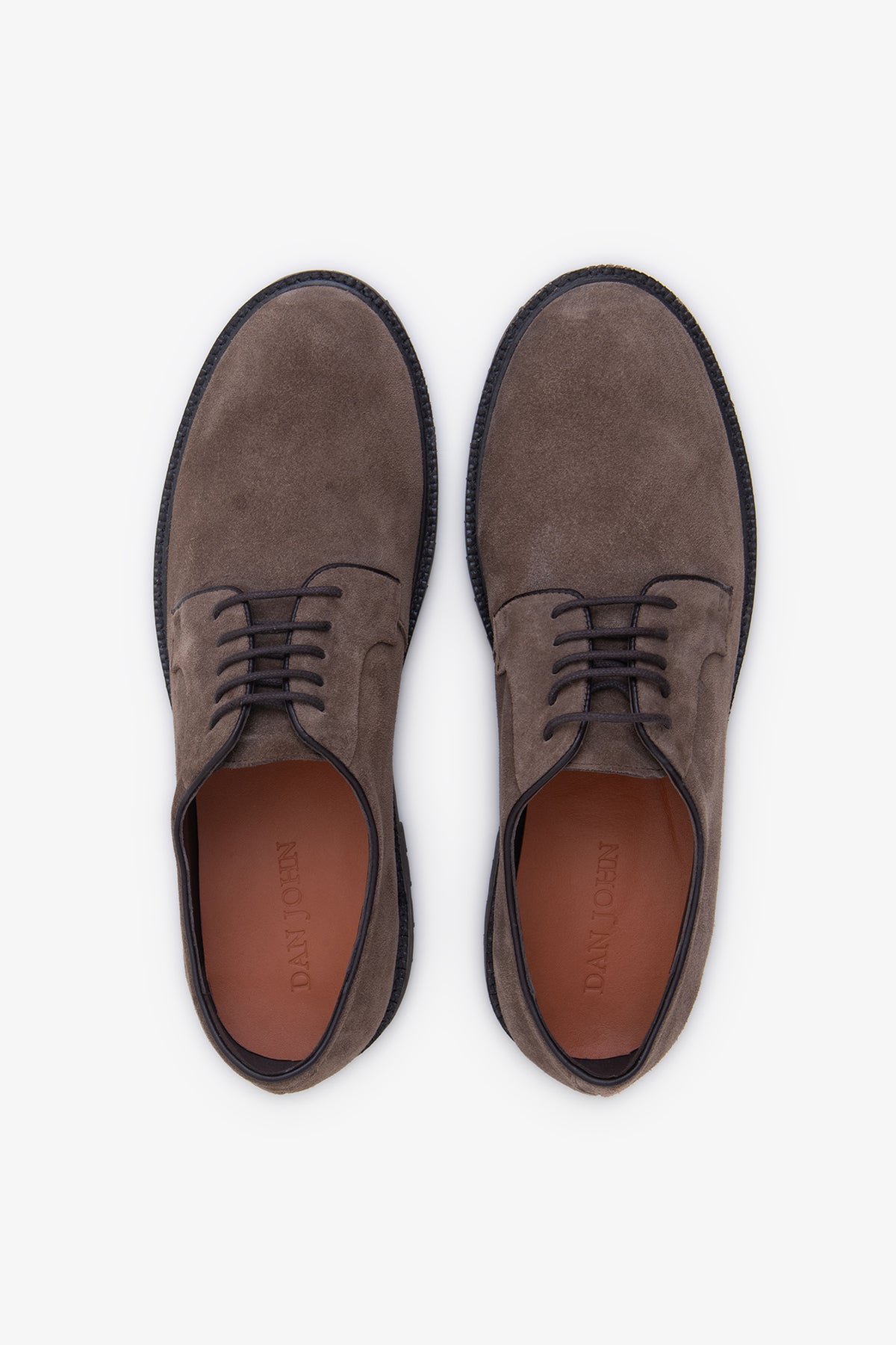 Scarpa derby suede tabacco