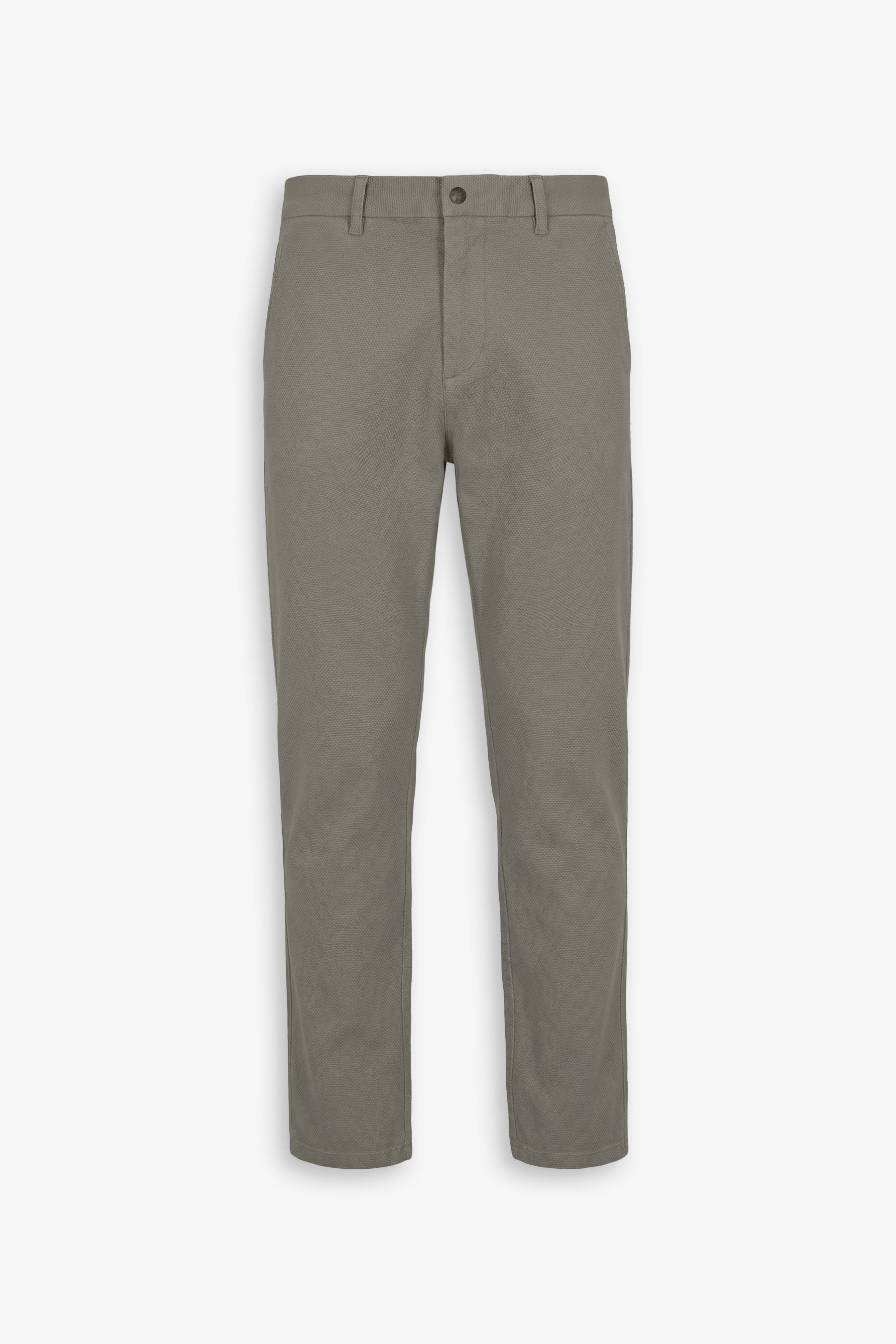 Pantaloni chino armaturato oliva