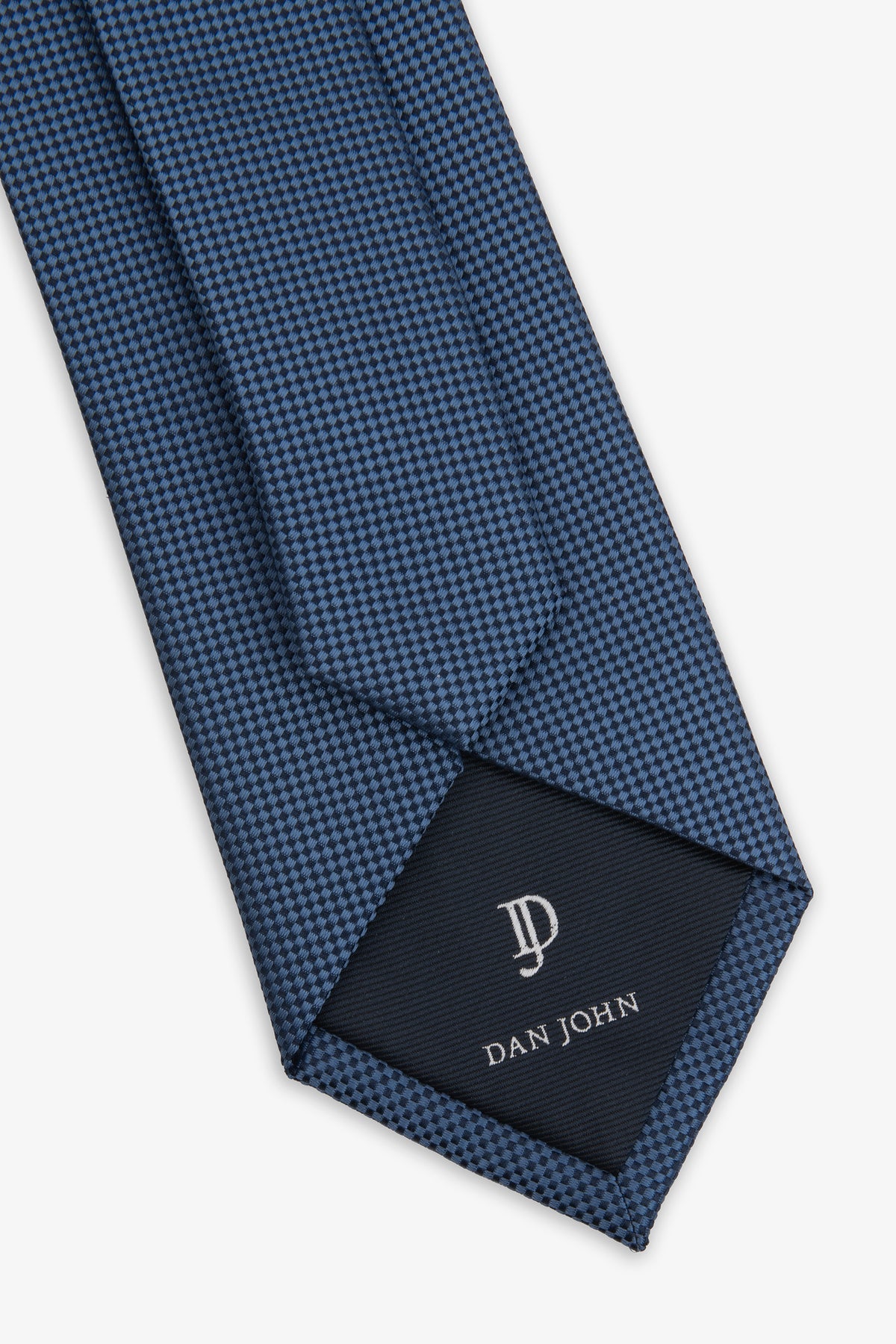 Cravatta jacquard micro fantasia avion