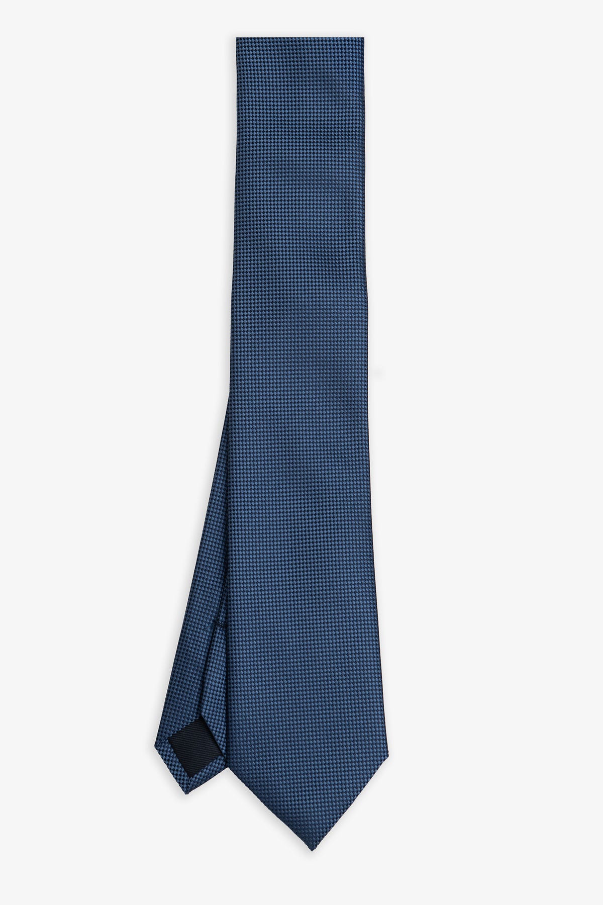 Cravatta jacquard micro fantasia avion