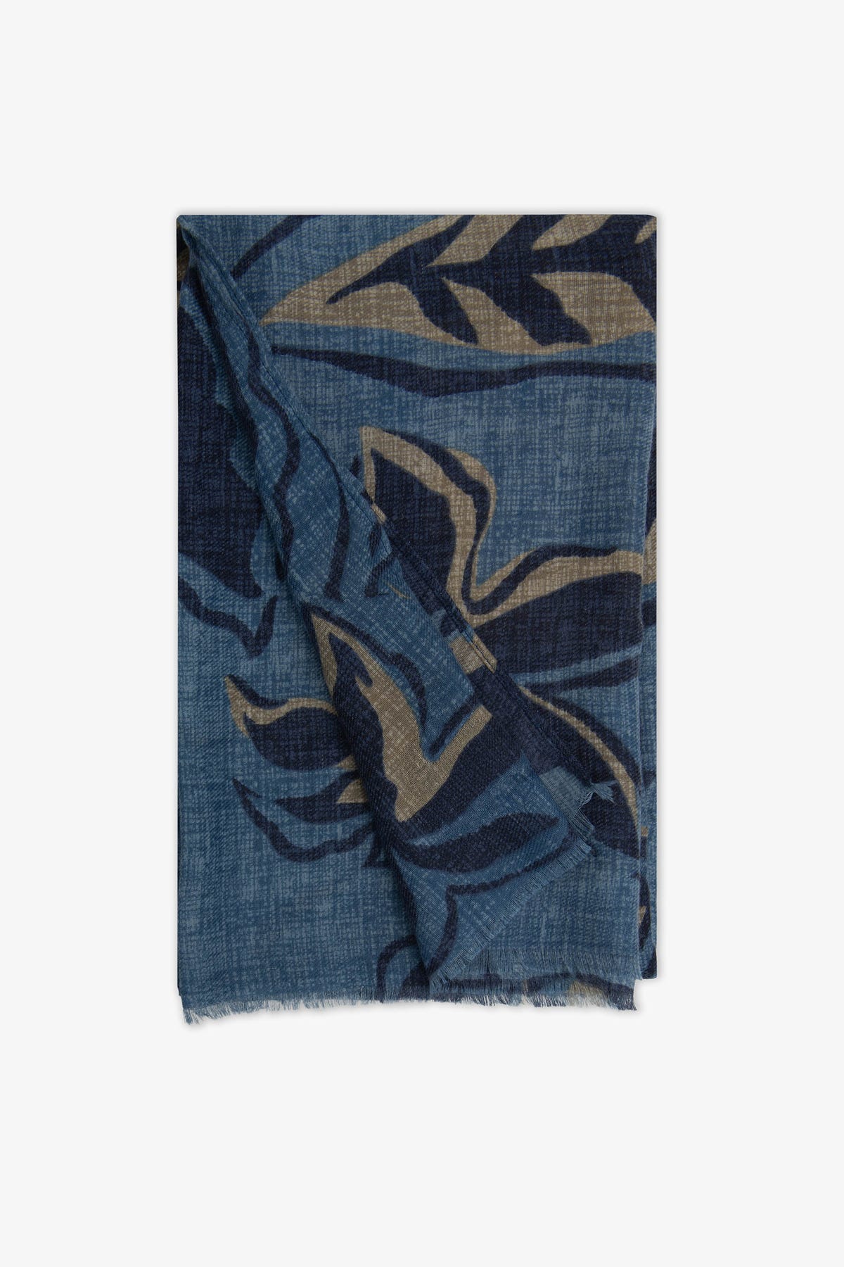 Pashmina disegno floreale avion