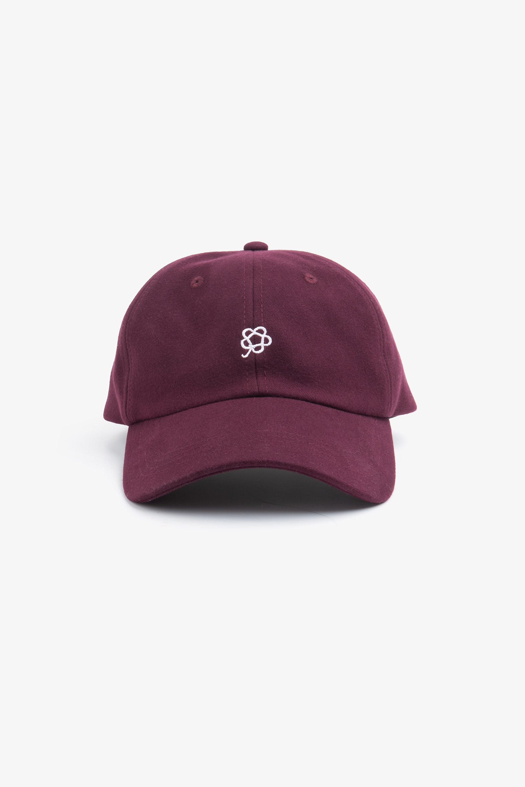 Cappello visiera con logo bordeaux Kids-Dan John