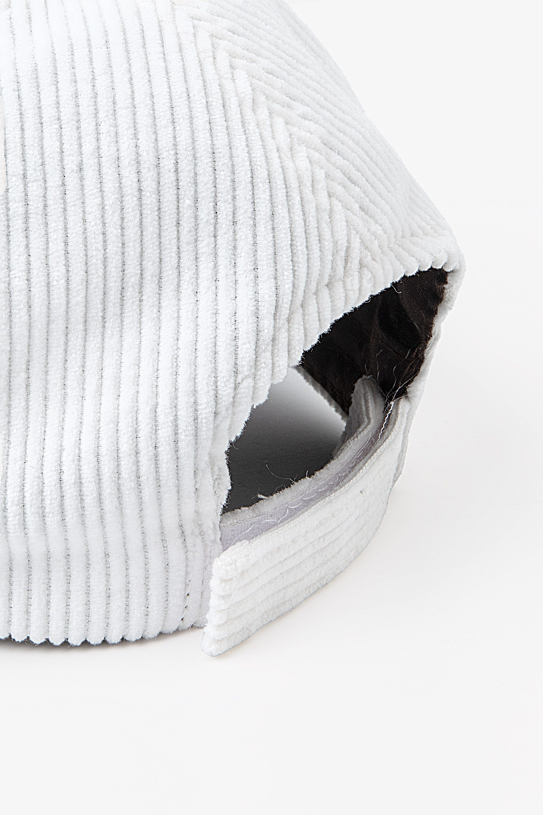 Cappello in velluto panna Kids-Dan John