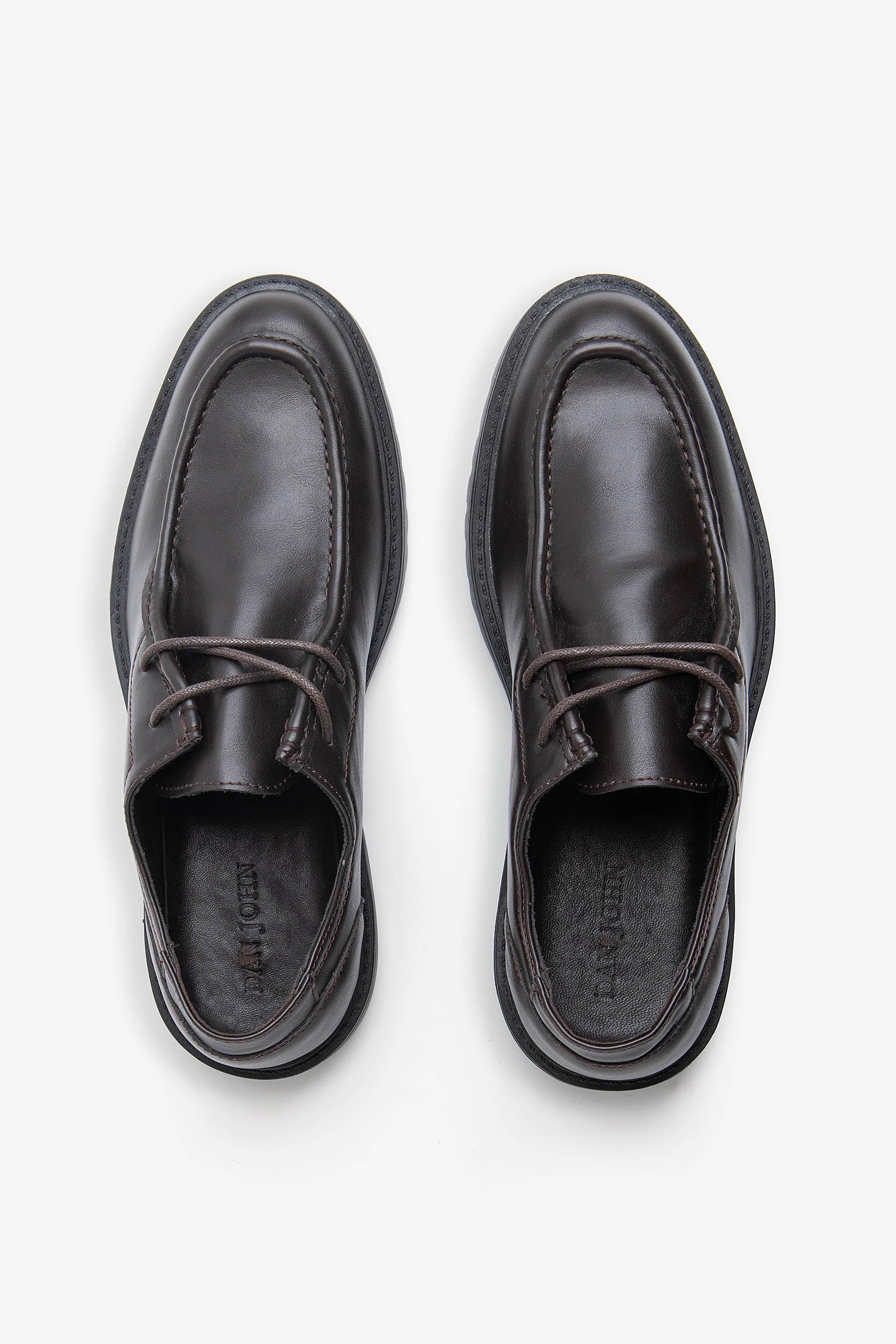 Brown engineer shoes