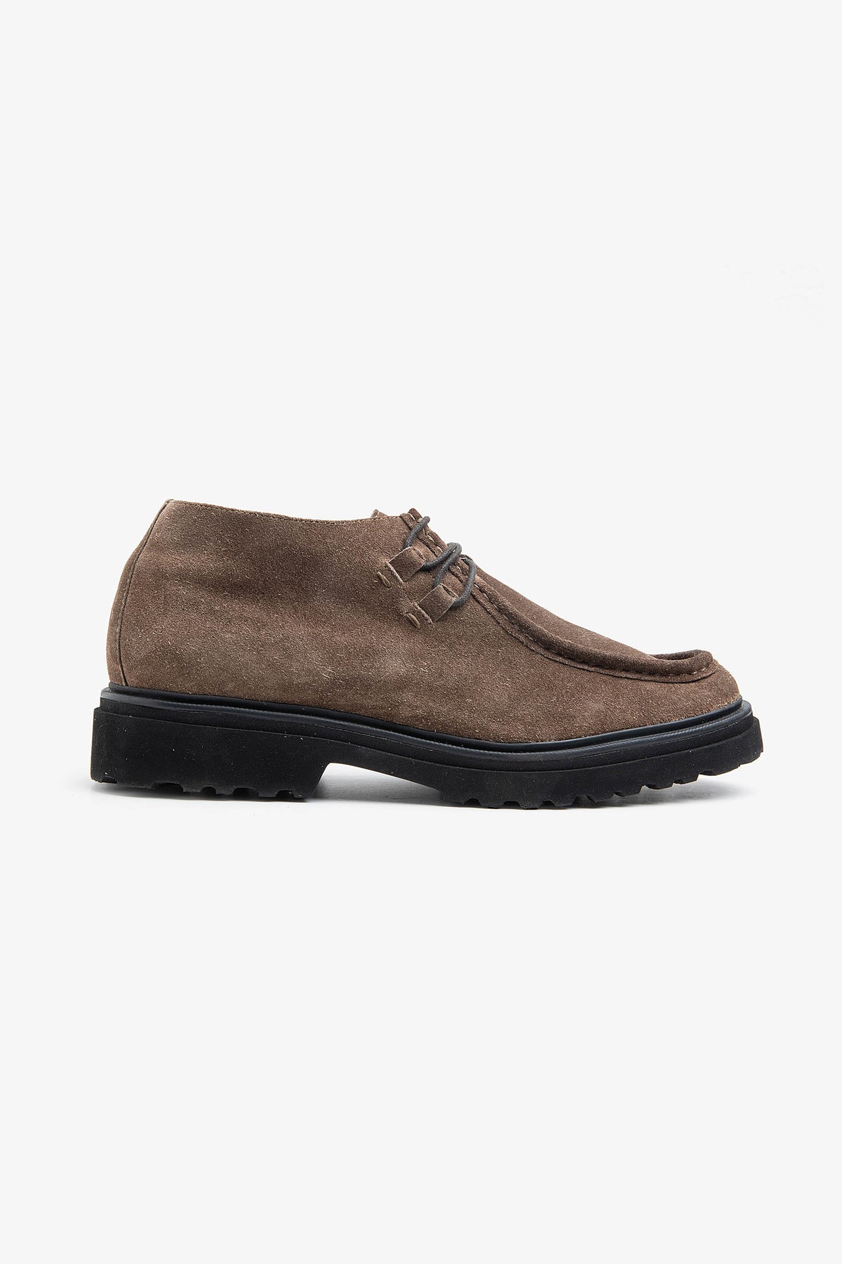 Enrico Brindisi Boots Taupe engineer suede boots main image 2