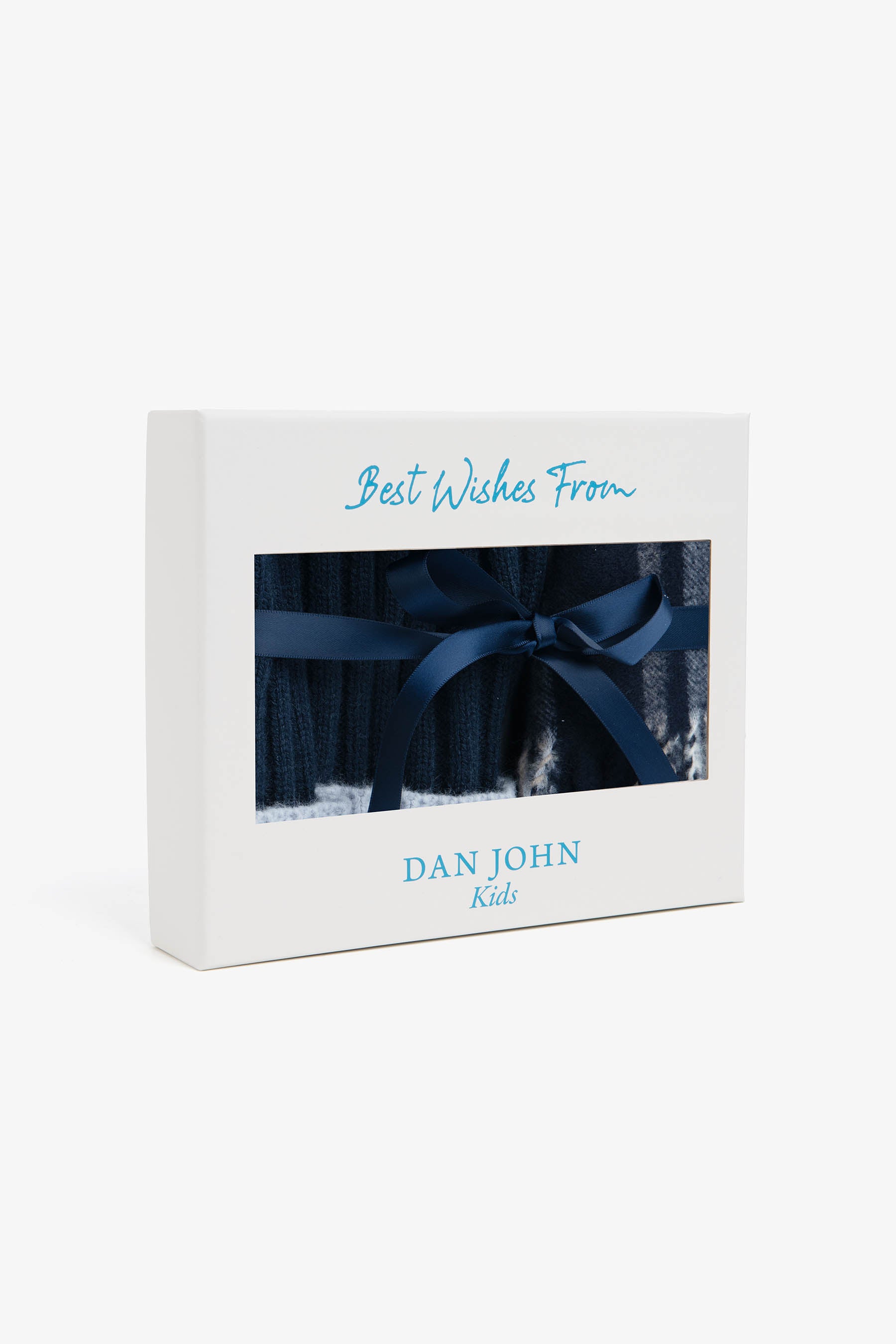 Lot écharpe et bonnet bicolore bleu Kids