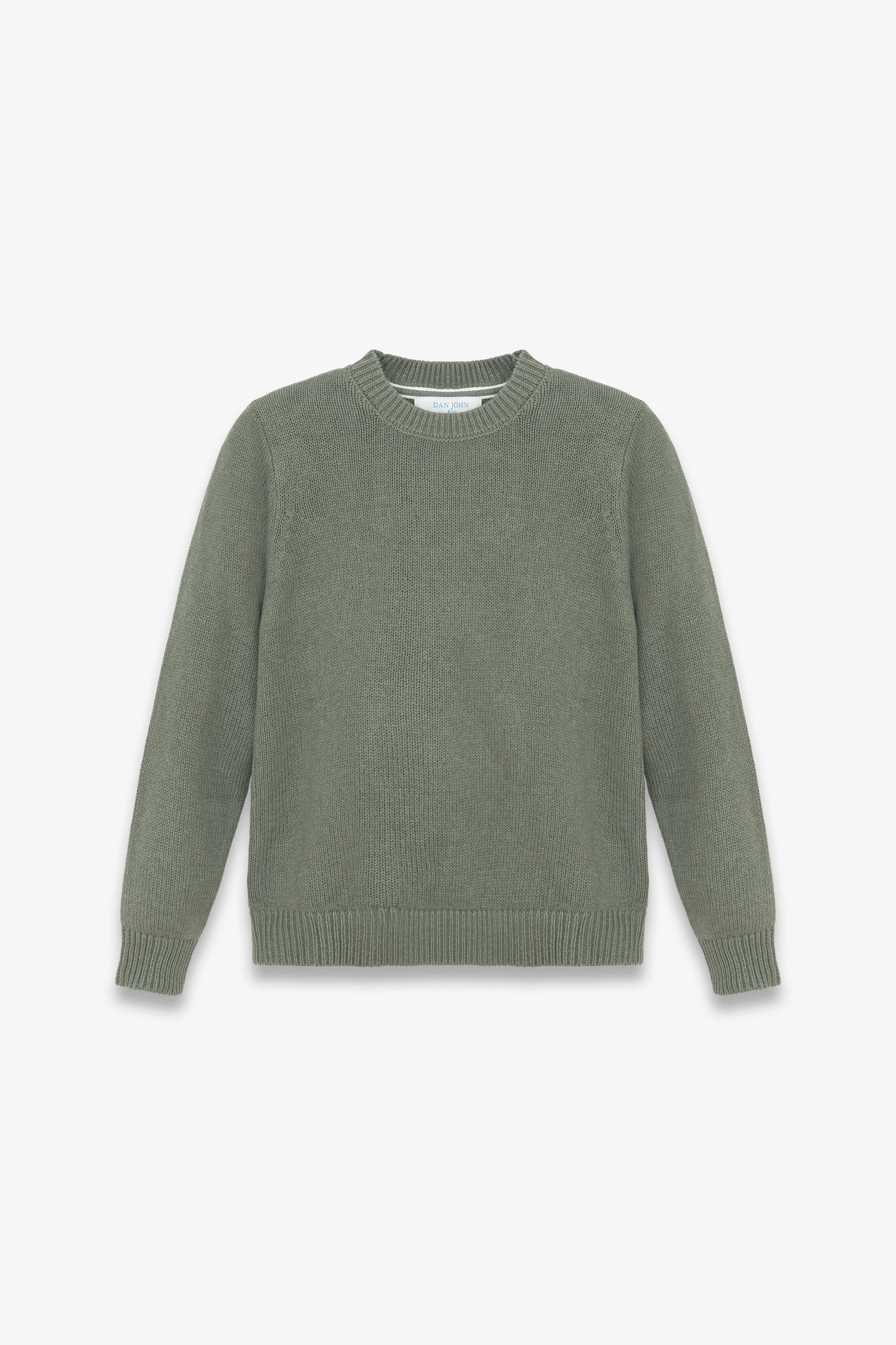 Maglia girocollo rasata verde Kids-Dan John
