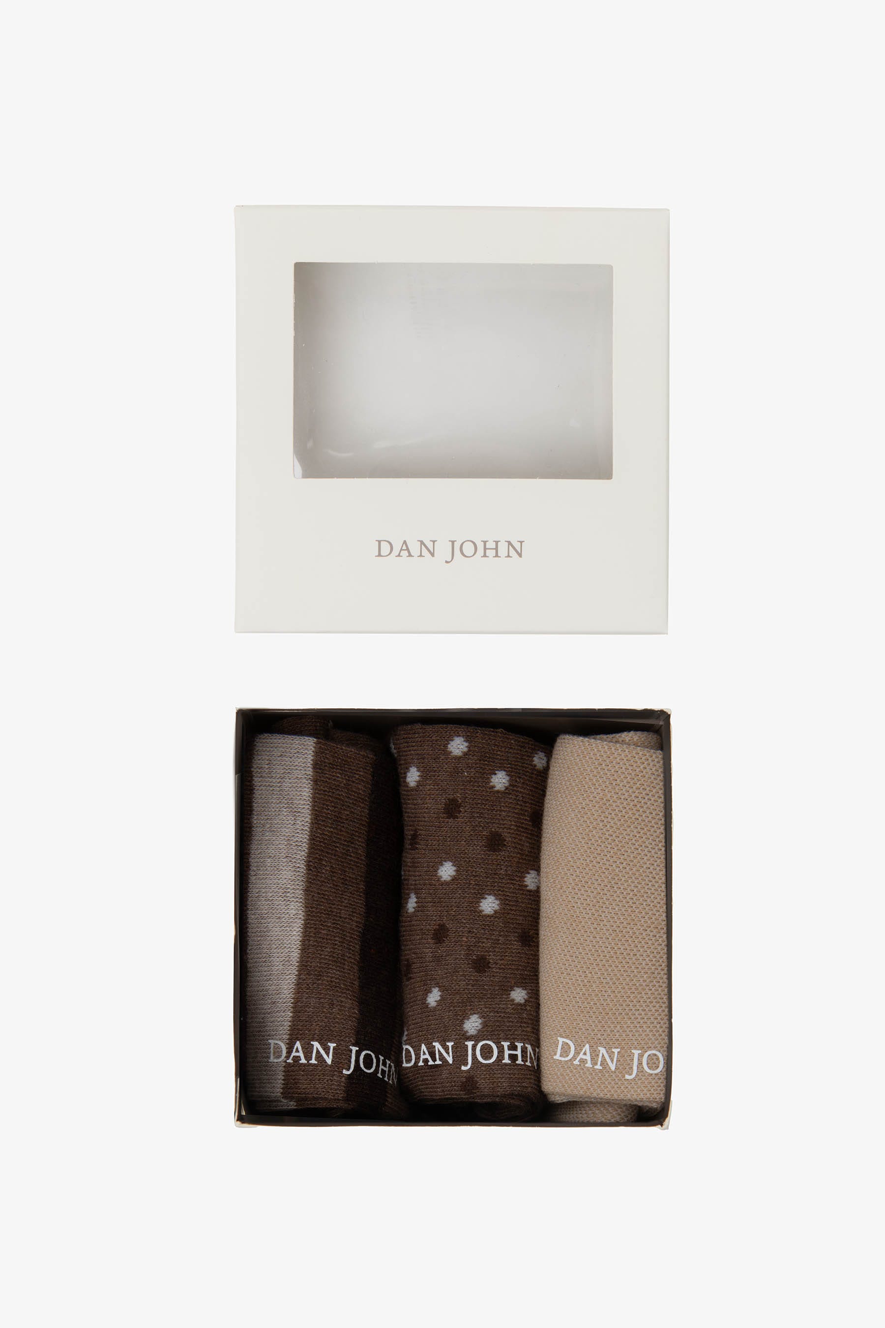 3-pack calzini multicolor-Dan John