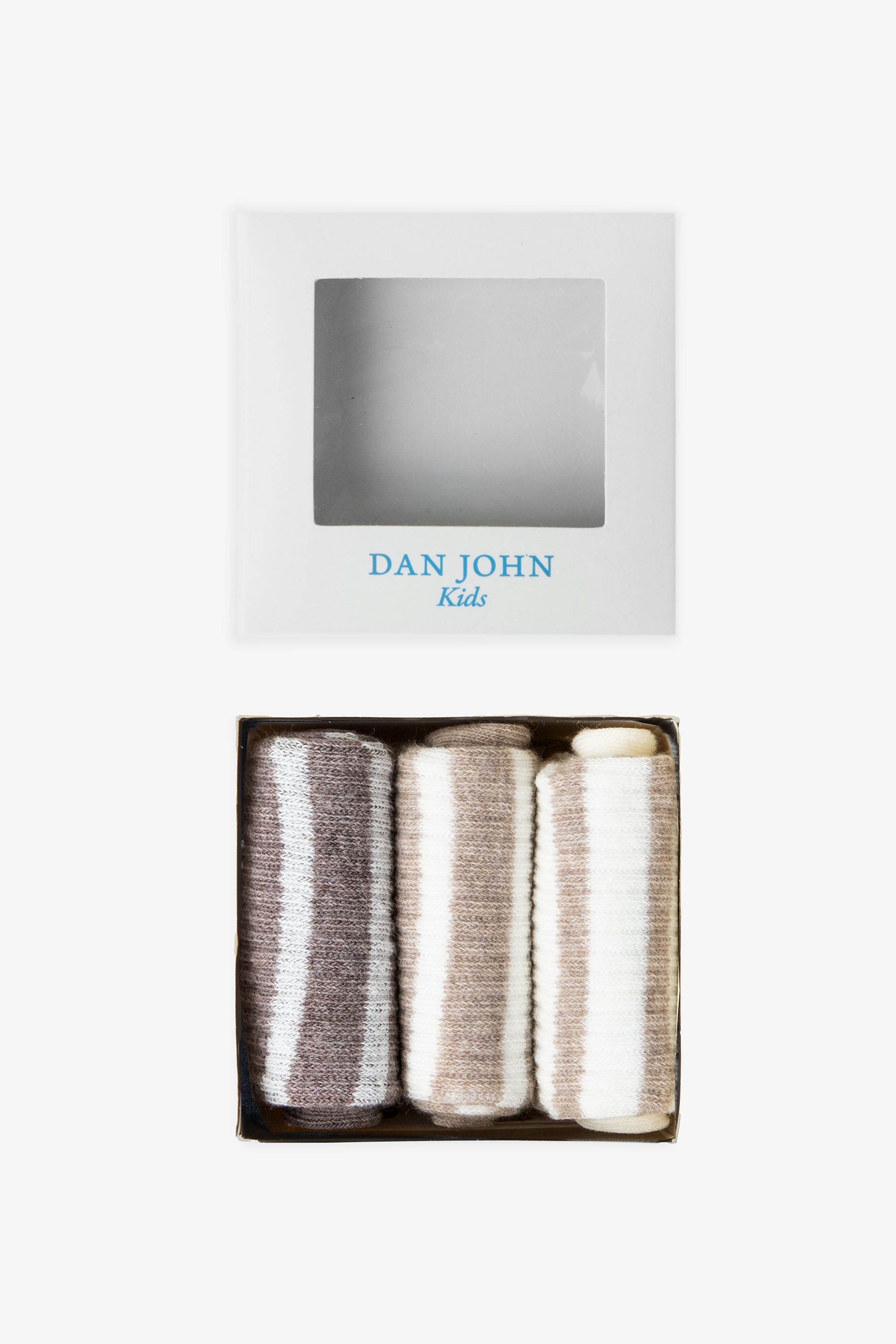 3-pack calzini con righe corda Kids-Dan John