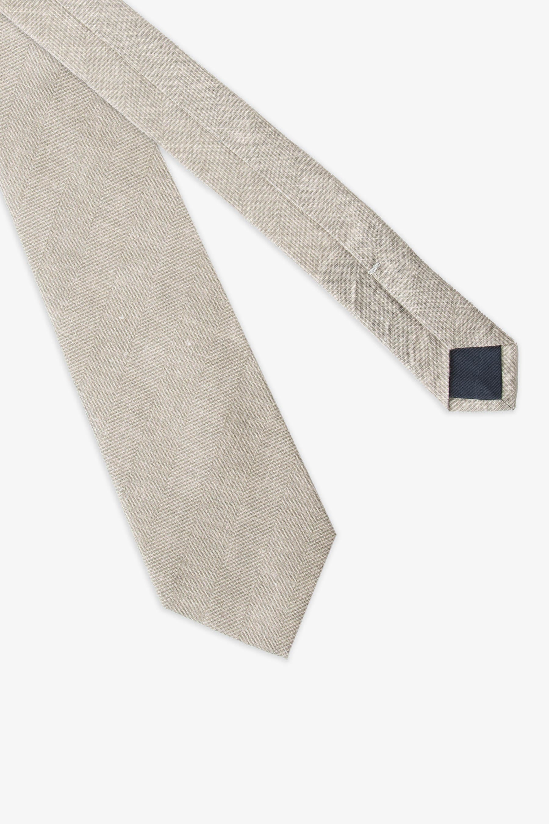Cravatta diagonale beige-Dan John