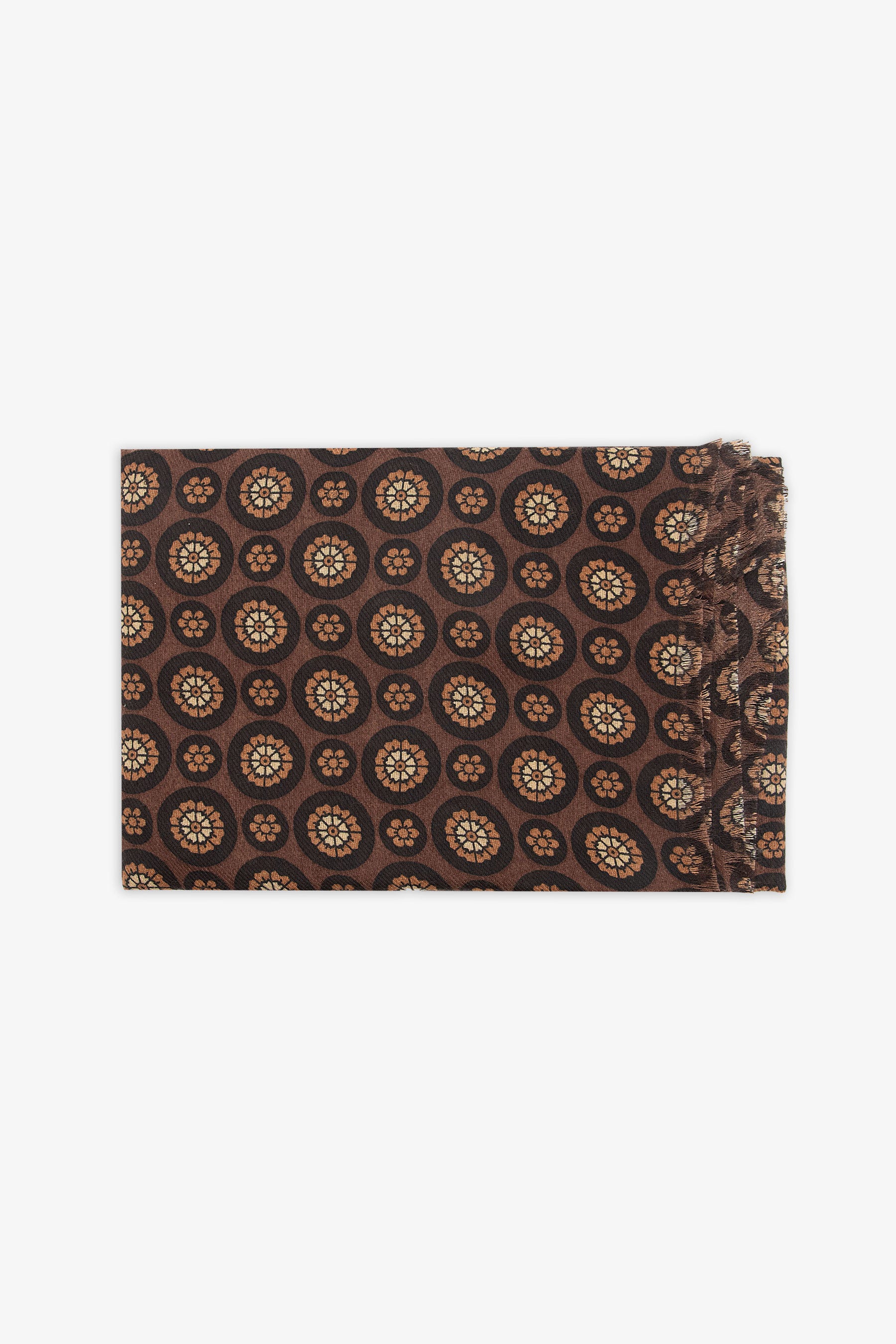 Pashmina disegno cashmere moro-Dan John